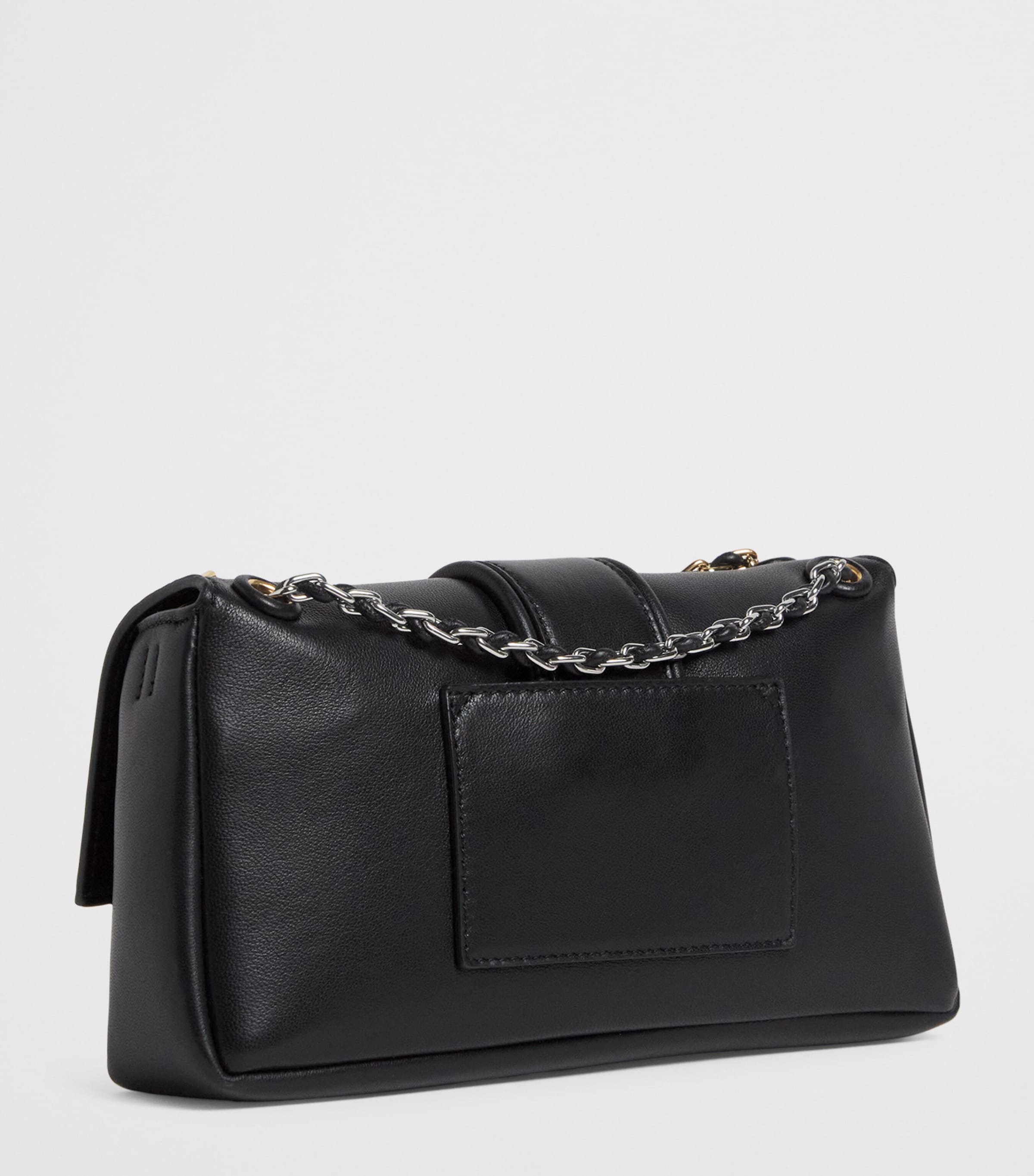Jacquemus Leather Le Bambino Chaîne Shoulder Bag Black Image 3