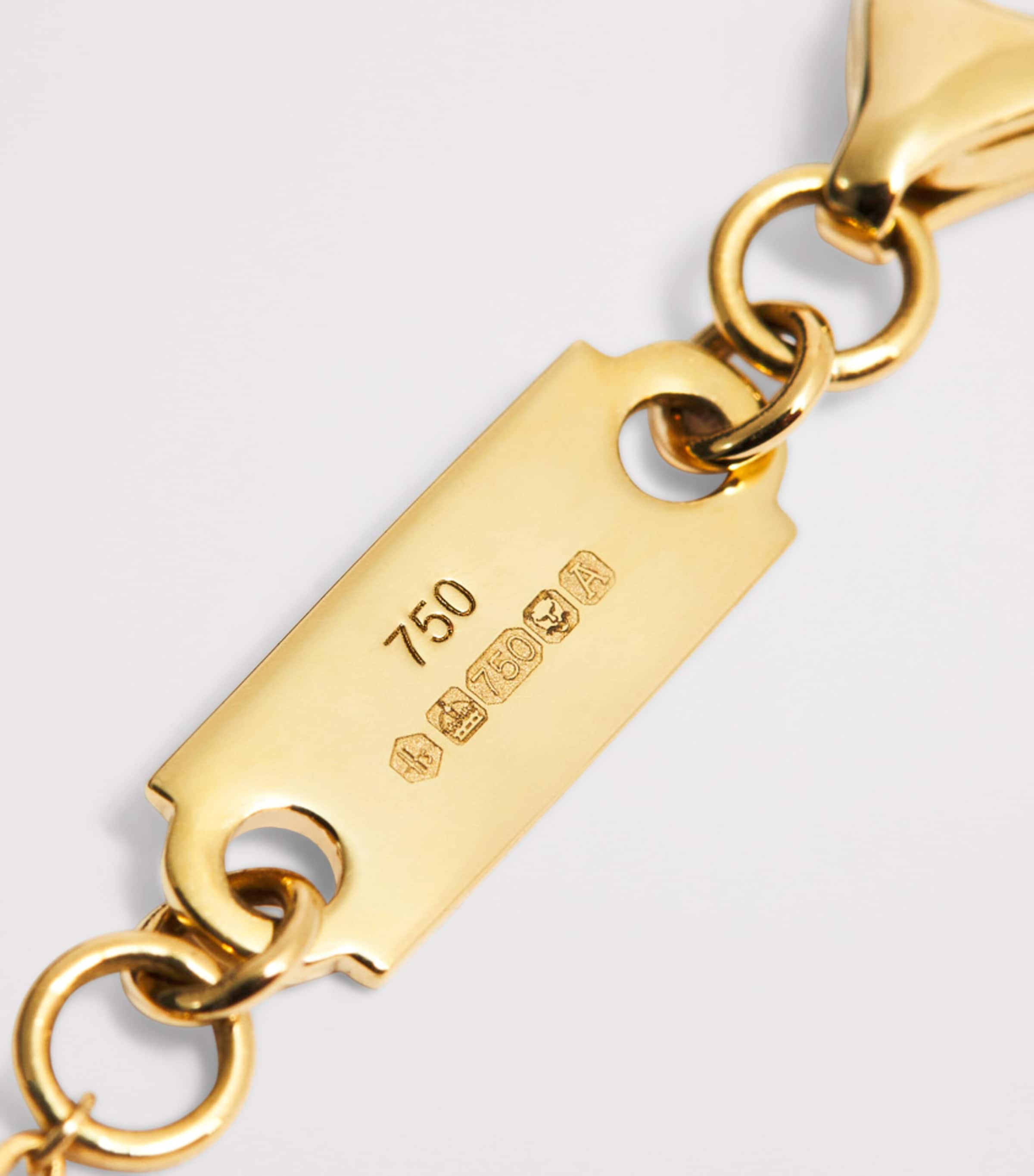 Yellow Gold and Diamond Pendant Necklace (0.25ct) YELLOW GOLD Image 4