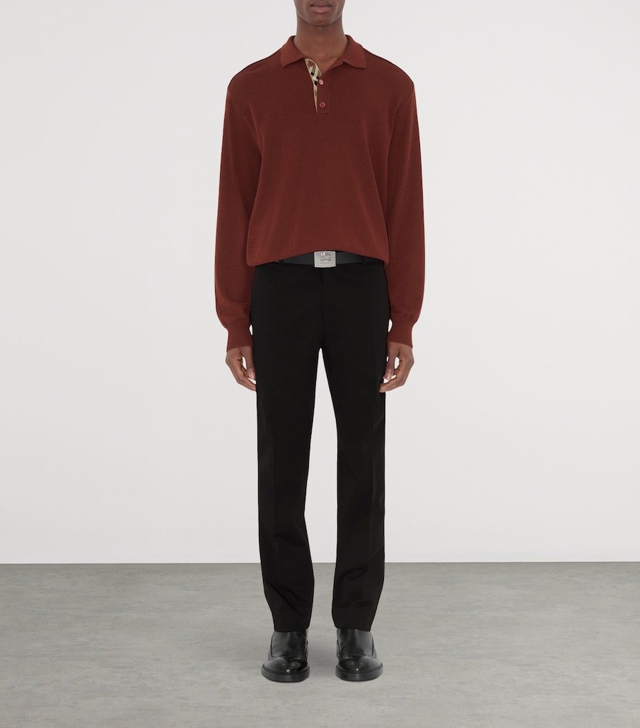 Cotton Chinos BLACK Image 2