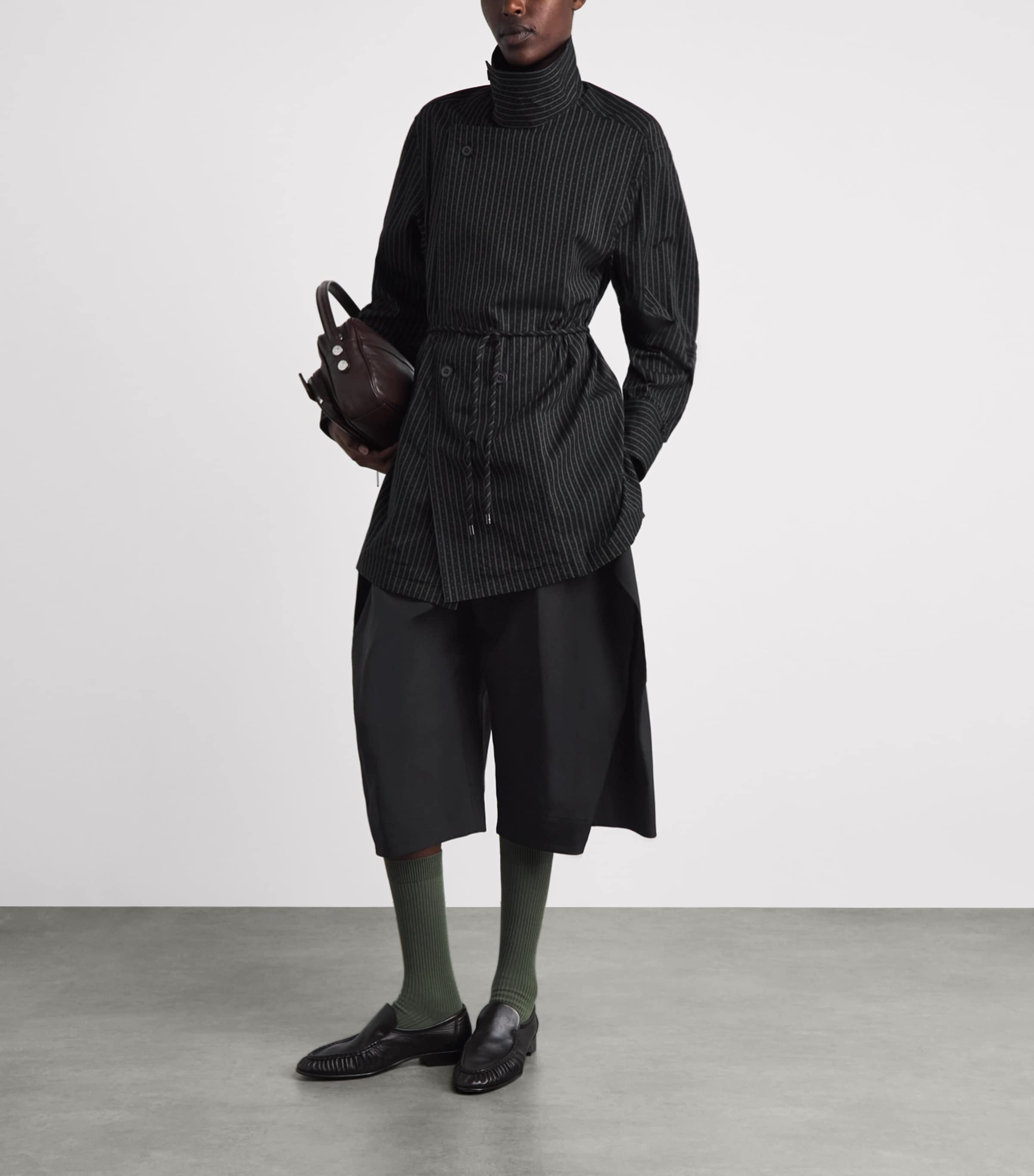 Issey Miyake Womens Fluttering Trousers Black Image 2