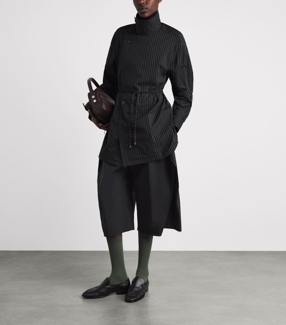 Issey Miyake Womens Fluttering Trousers Black Image 2