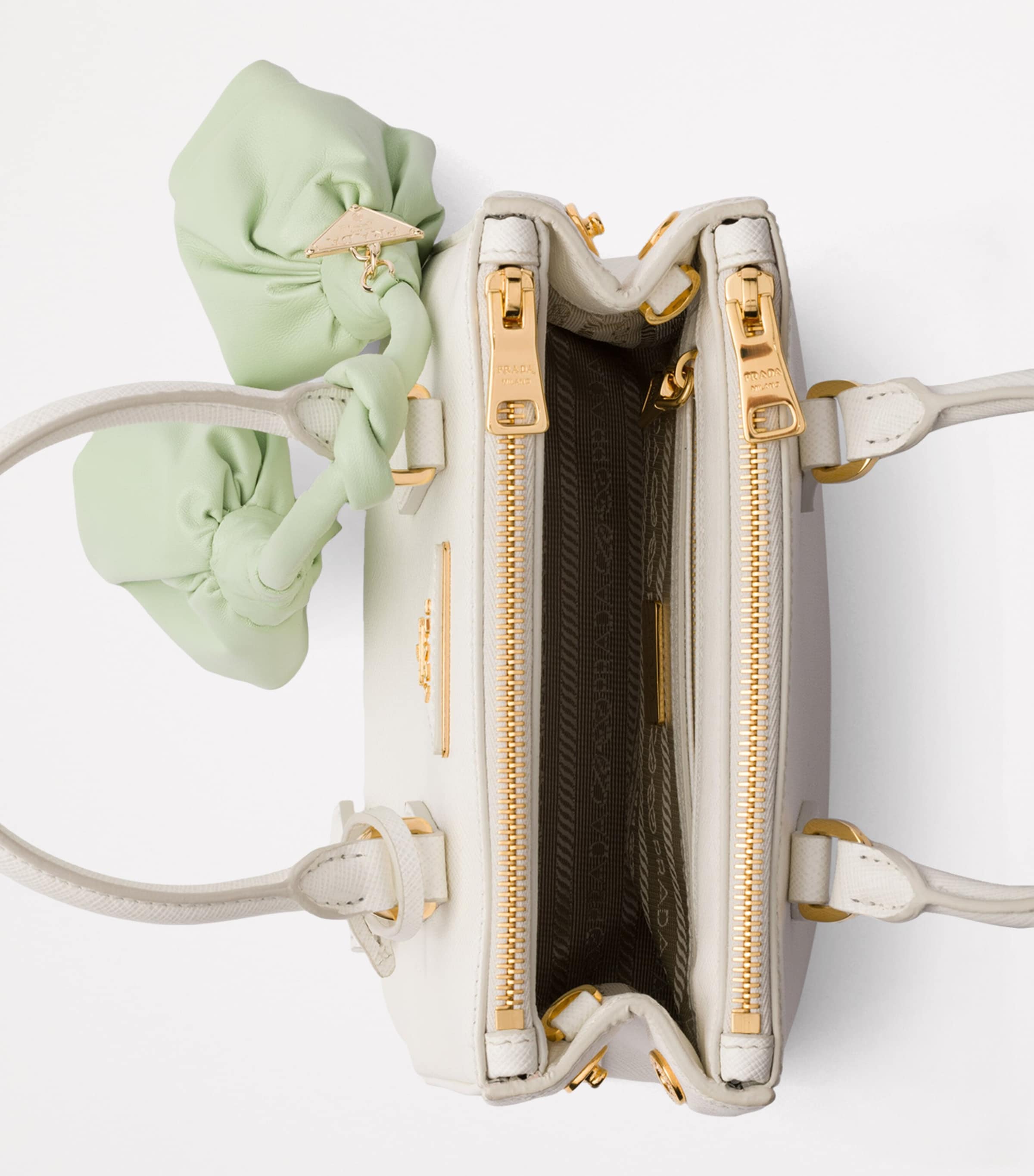 Mini Leather Galleria Top-Handle Bag F0X83 Image 4