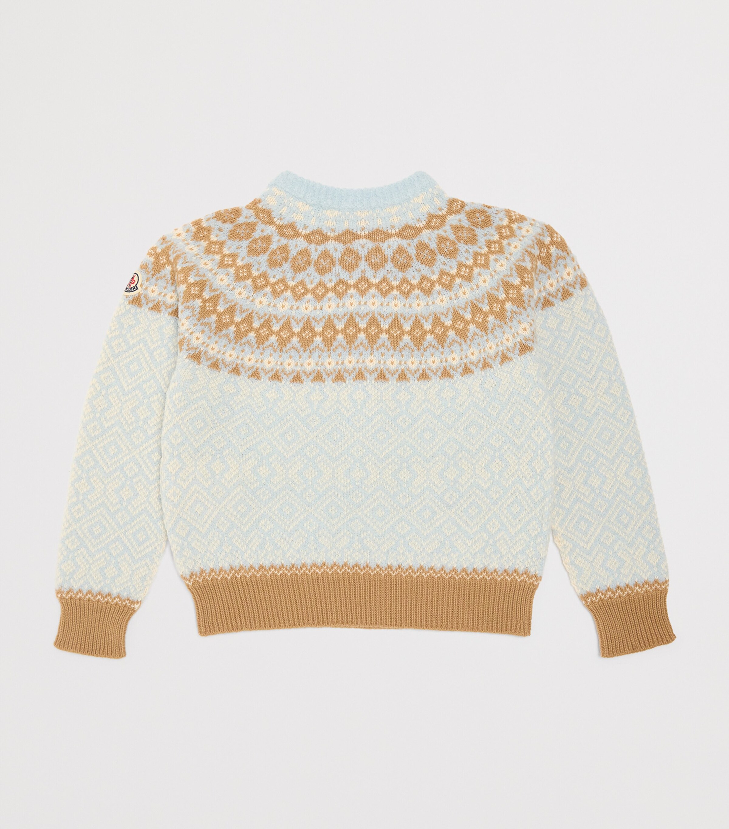 Virgin Wool-Blend Jacquard Sweater (8-10 Years) 702 Image 2