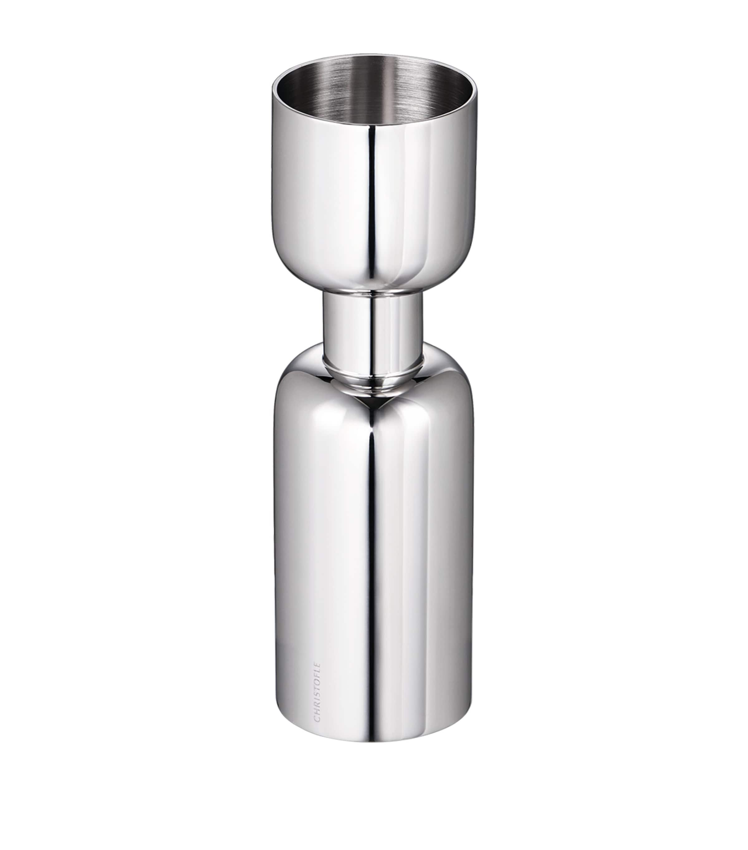 Christofle Stainless Steel Oh De  Jigger In Metallic