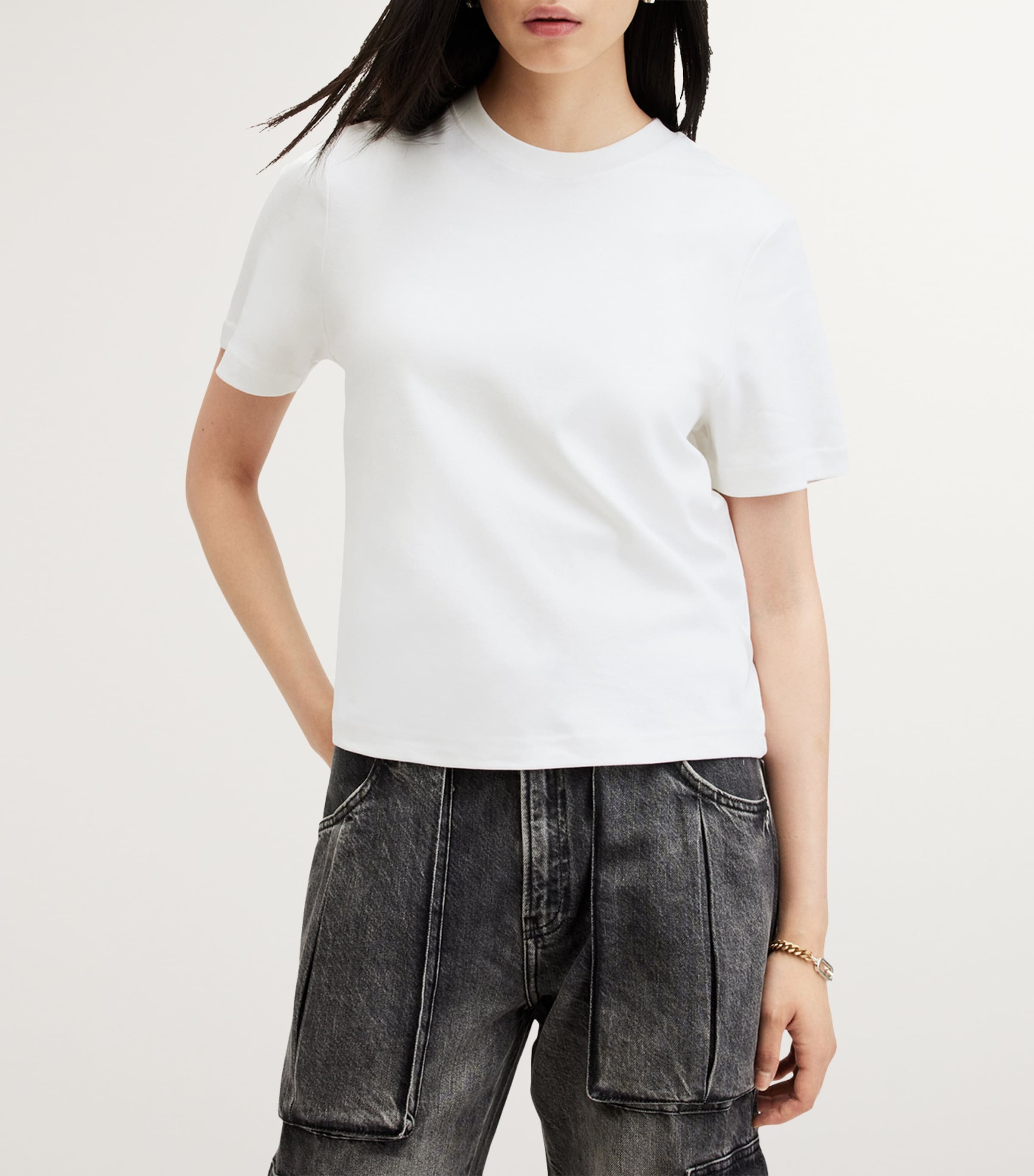 Organic Cotton Lisa T-Shirt WHITE Image 5