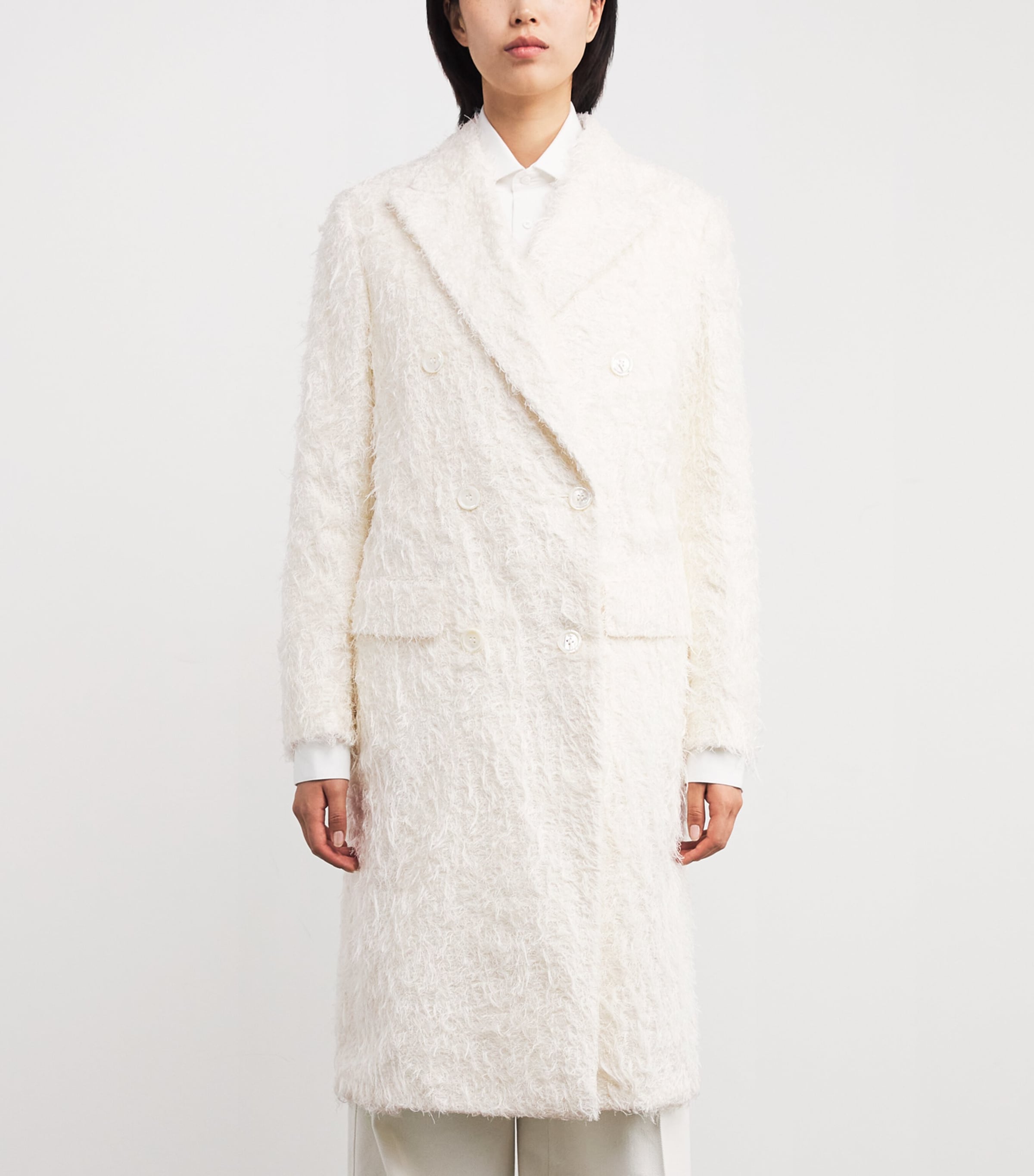 Silk Brushed Overcoat 9200 Image 3