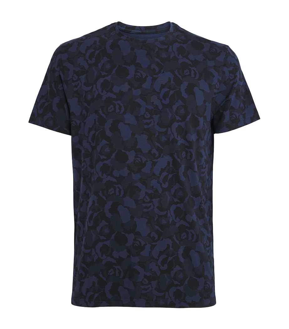 Micro Modal London T-Shirt 014NAV Image 1