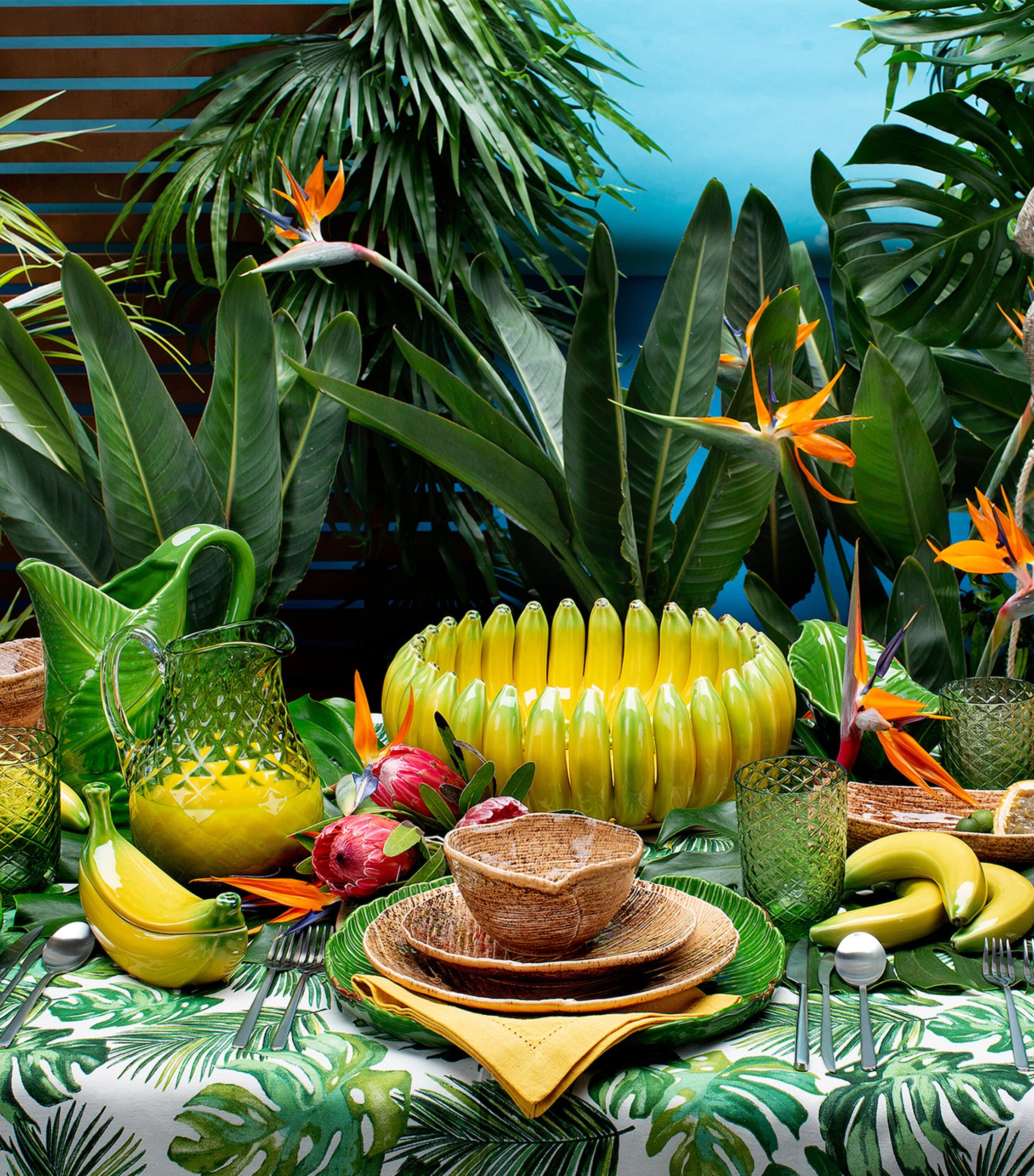 Banana Centrepiece Bowl (38cm) YELLOW Image 2