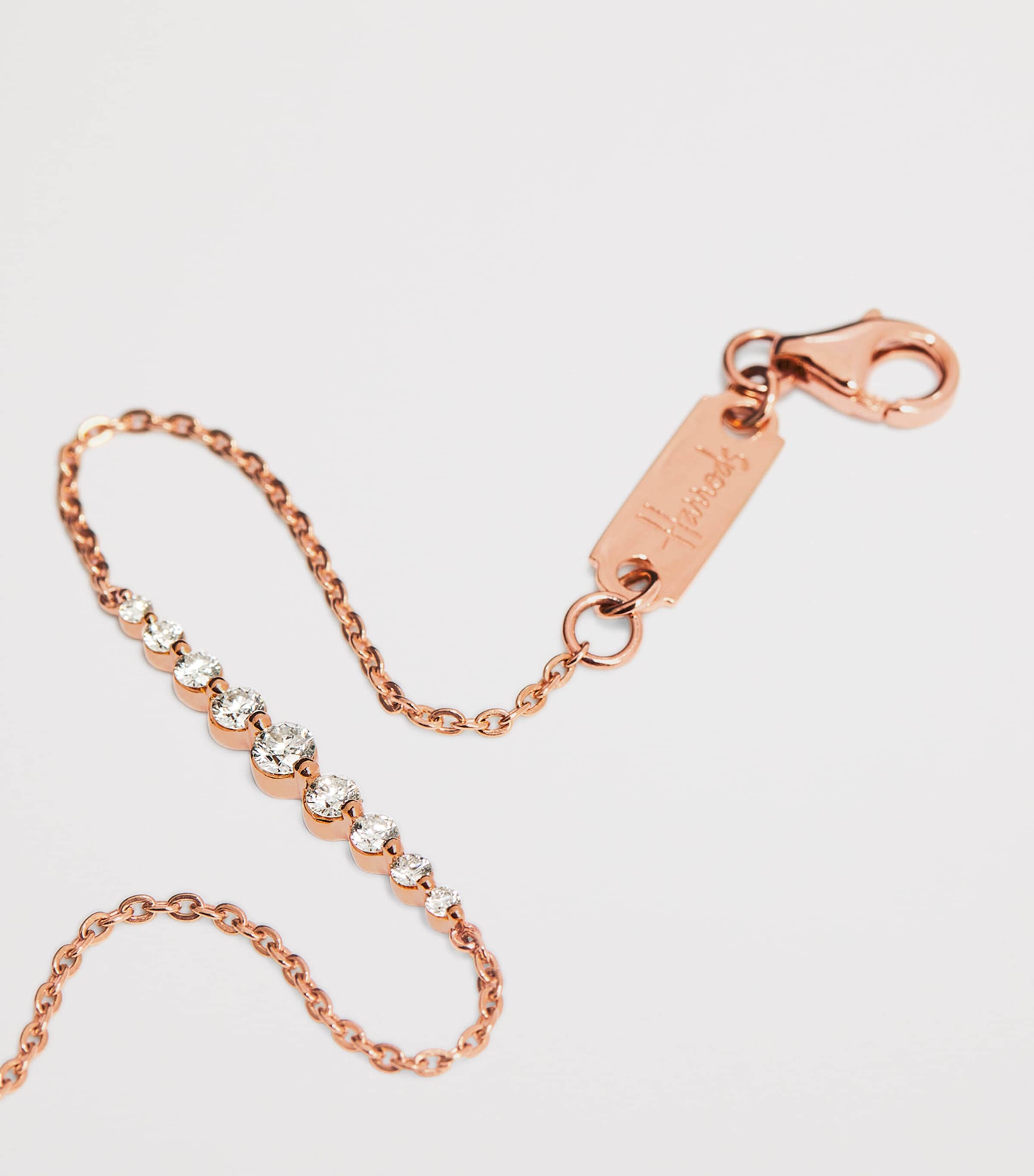 Rose Gold and Diamond Bracelet (0.33ct) ROSE GOLD Image 3