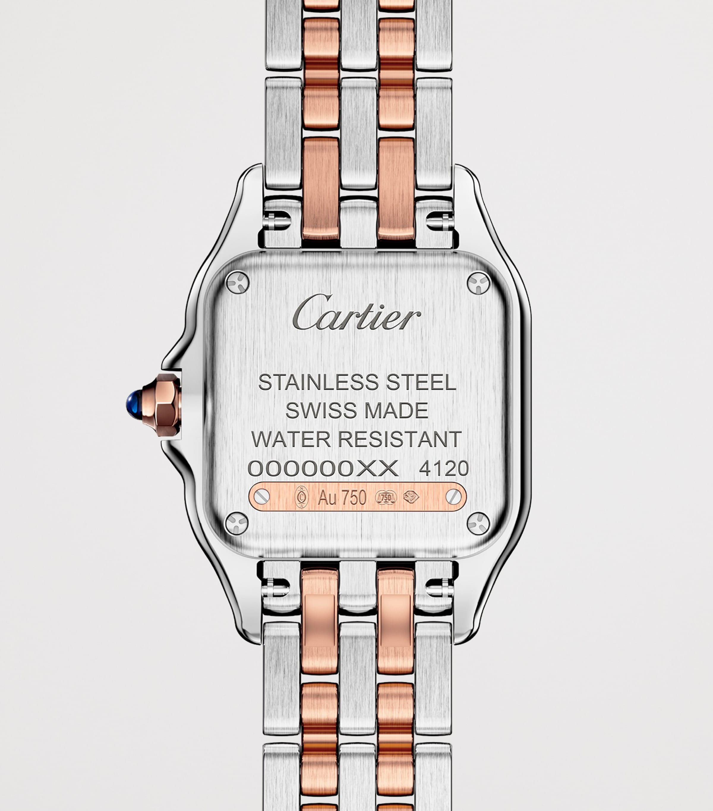 Cartier Small Rose Gold and Diamond Panthère de Cartier Watch 20mm