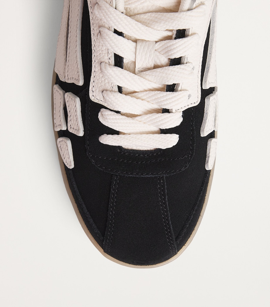 AMIRI Suede Pacific Bones Sneakers Black Image 5
