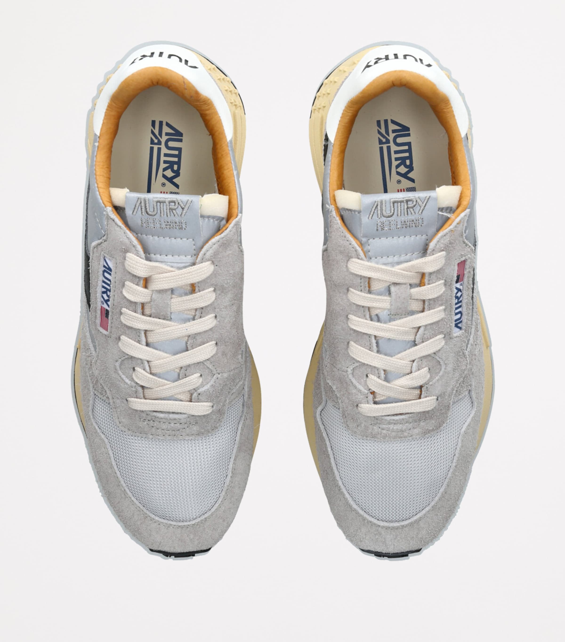 Autry Suede Reelwind Sneakers Grey/other Image 4