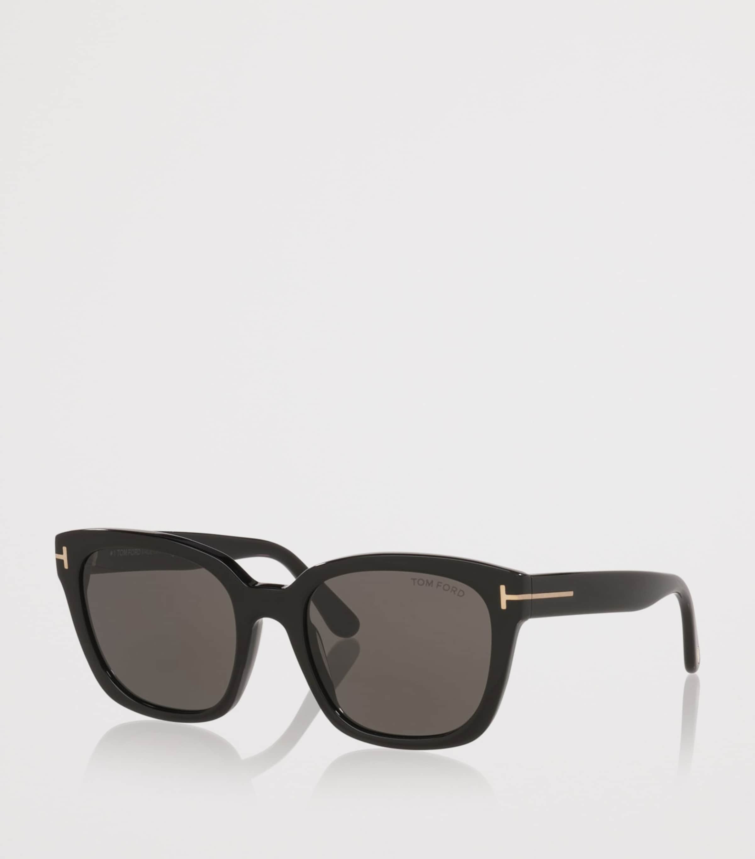 TOM FORD Haylay Square Sunglasses Black Image 2
