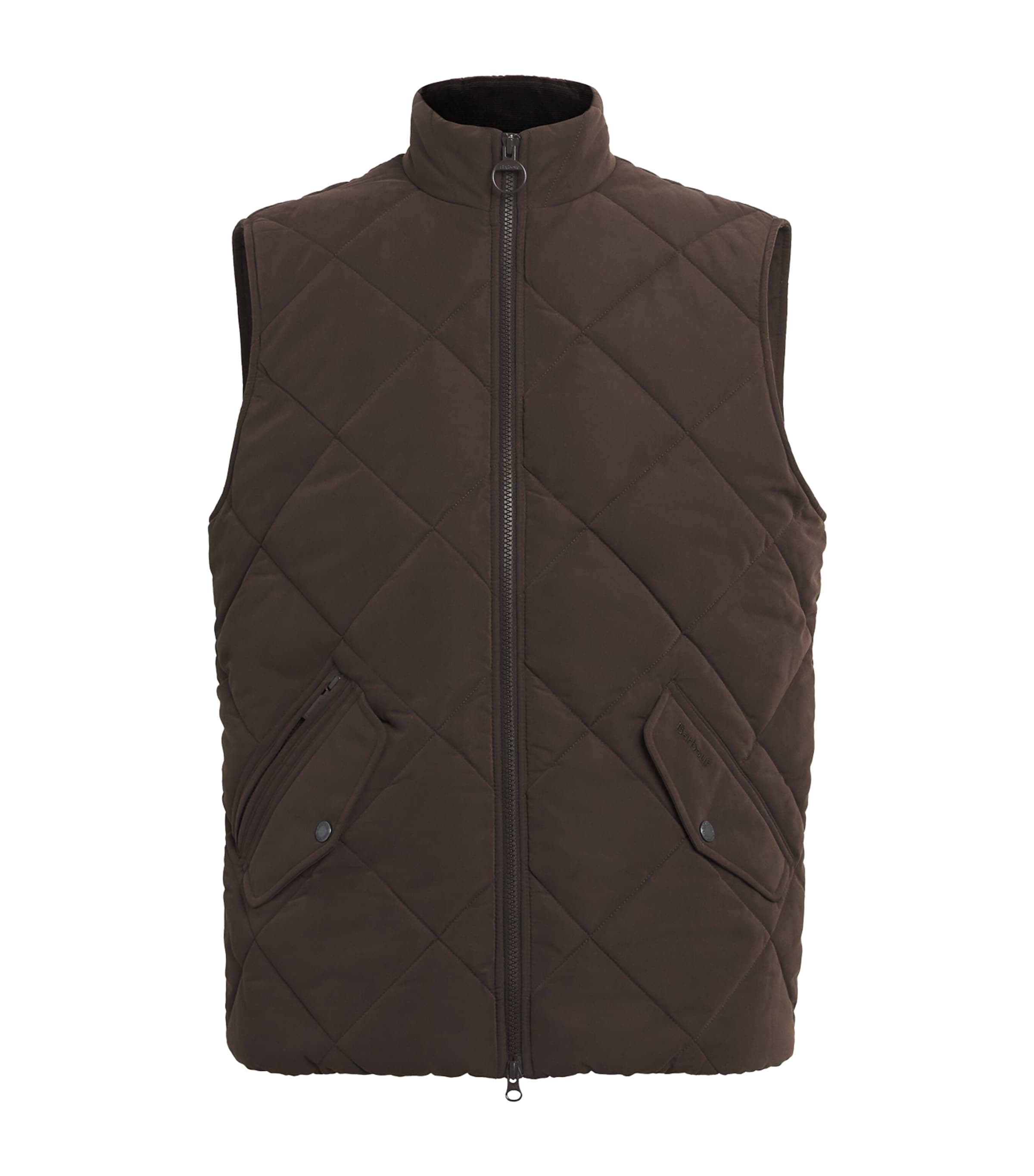 Barbour Quilted City Chelsea Gilet In Brown