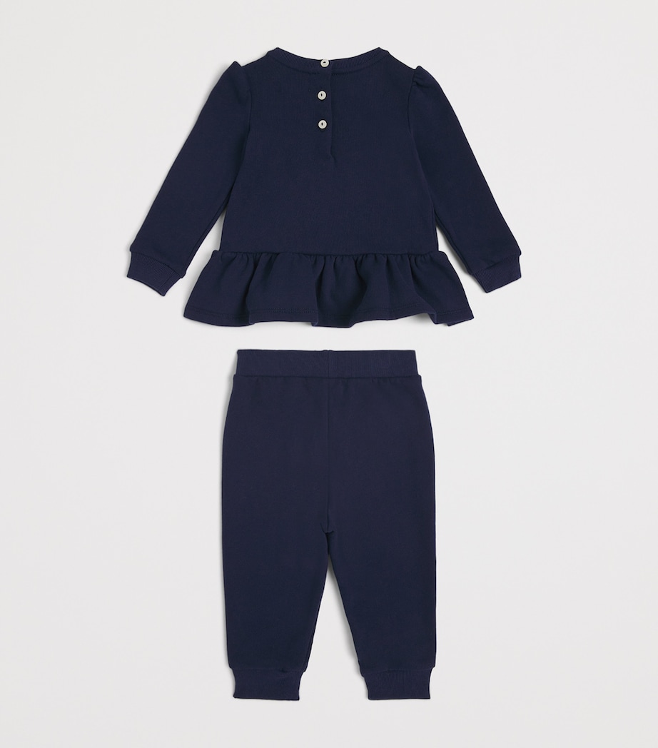 Polo Bear Sweatshirt and Sweatpants Set (3-24 Months) NAVY Image 2