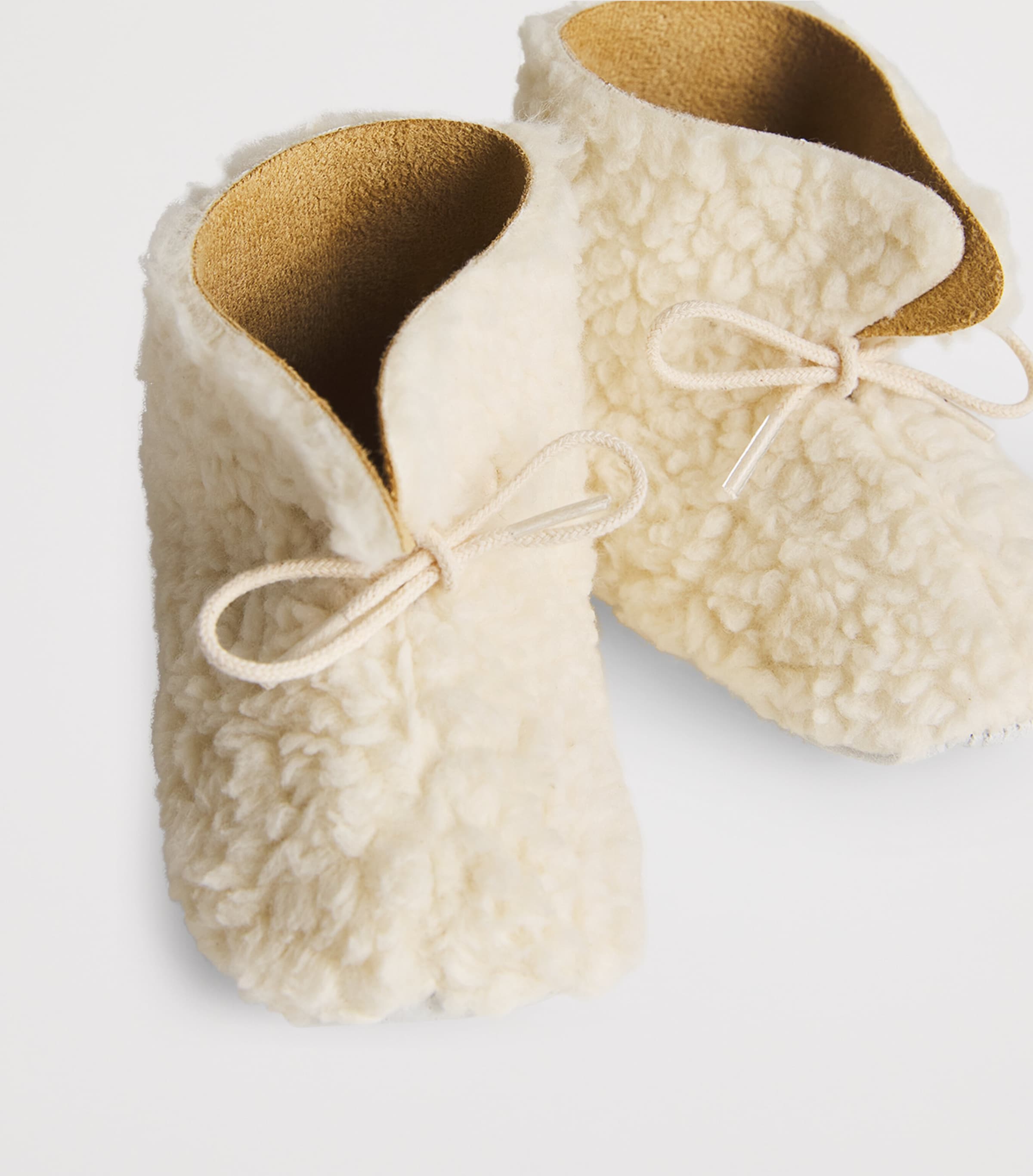 Tie-Detail Booties 13NACRE Image 4