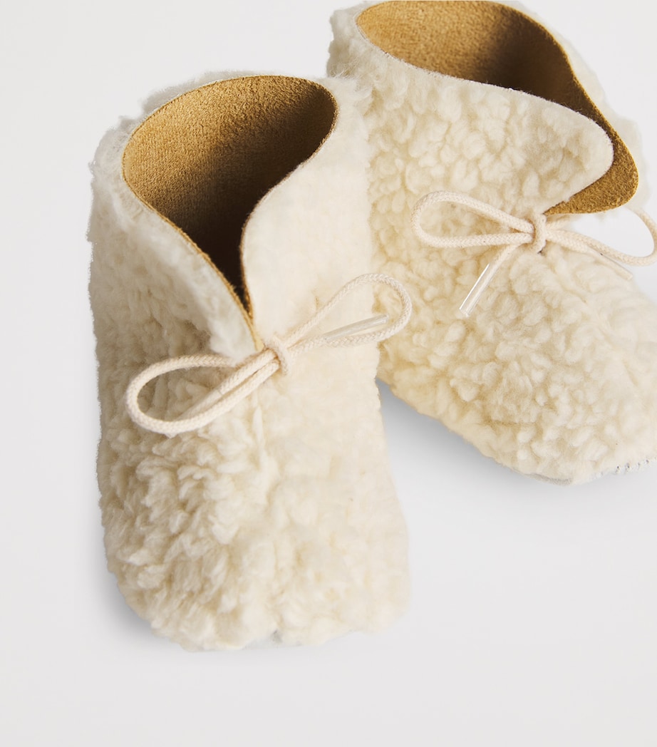 Tie-Detail Booties 13NACRE Image 4