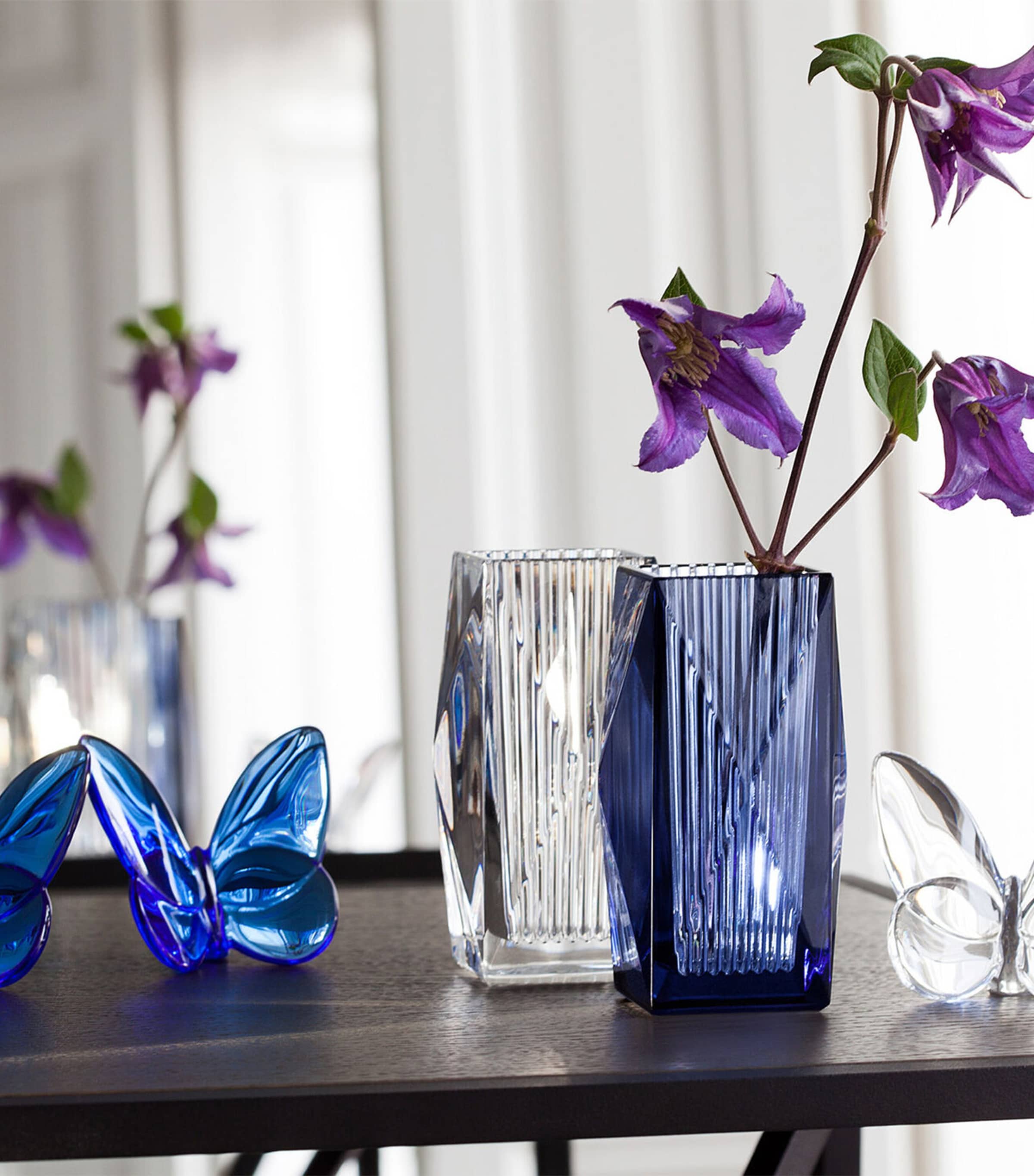 Papillon Lucky Butterfly Blue Ornament NO COLOUR Image 2