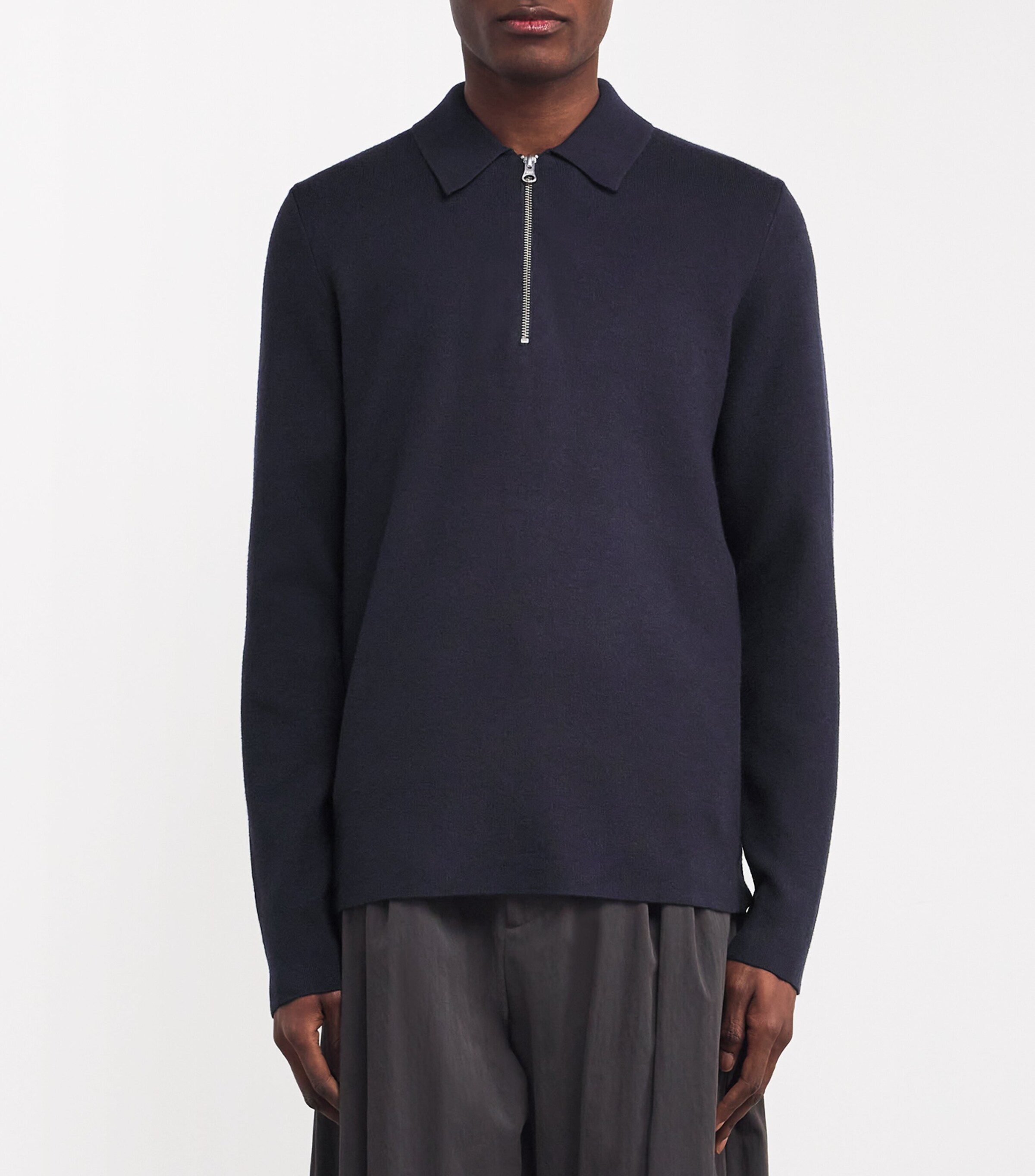 Half-Zip Guna Sweatshirt SKY CAPTAIN Image 3