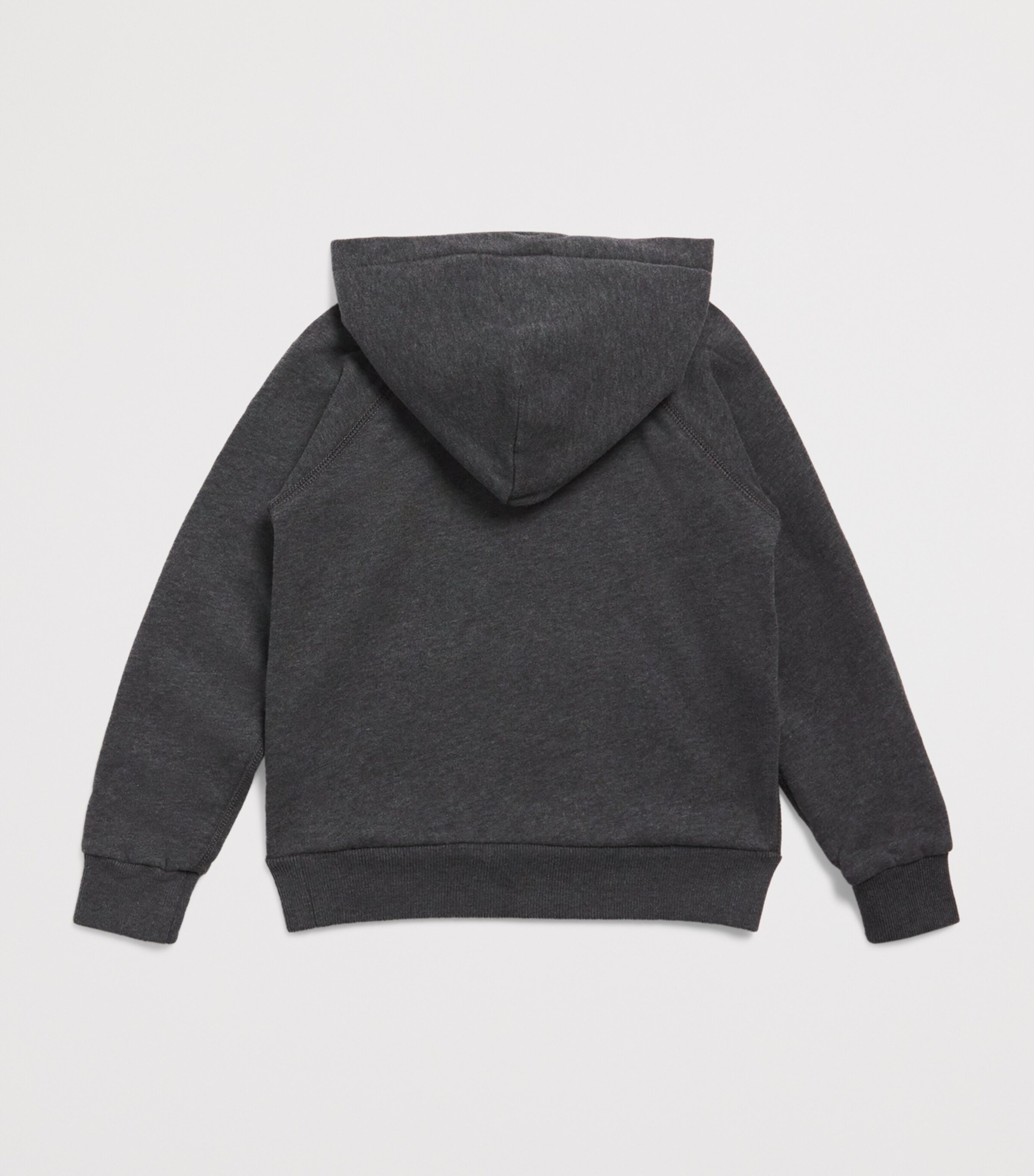 Ralph Lauren Kids Big Pony Logo Hoodie (7-14 Years) Grey Htr Image 2