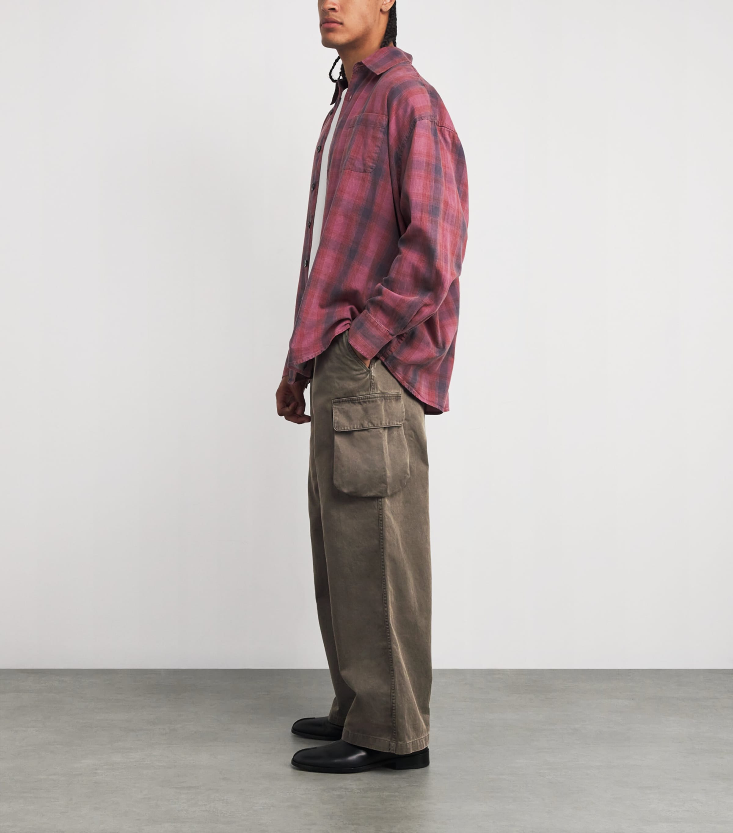Cotton Mount Cargo Trousers DITCH WASH OUT TWI Image 2