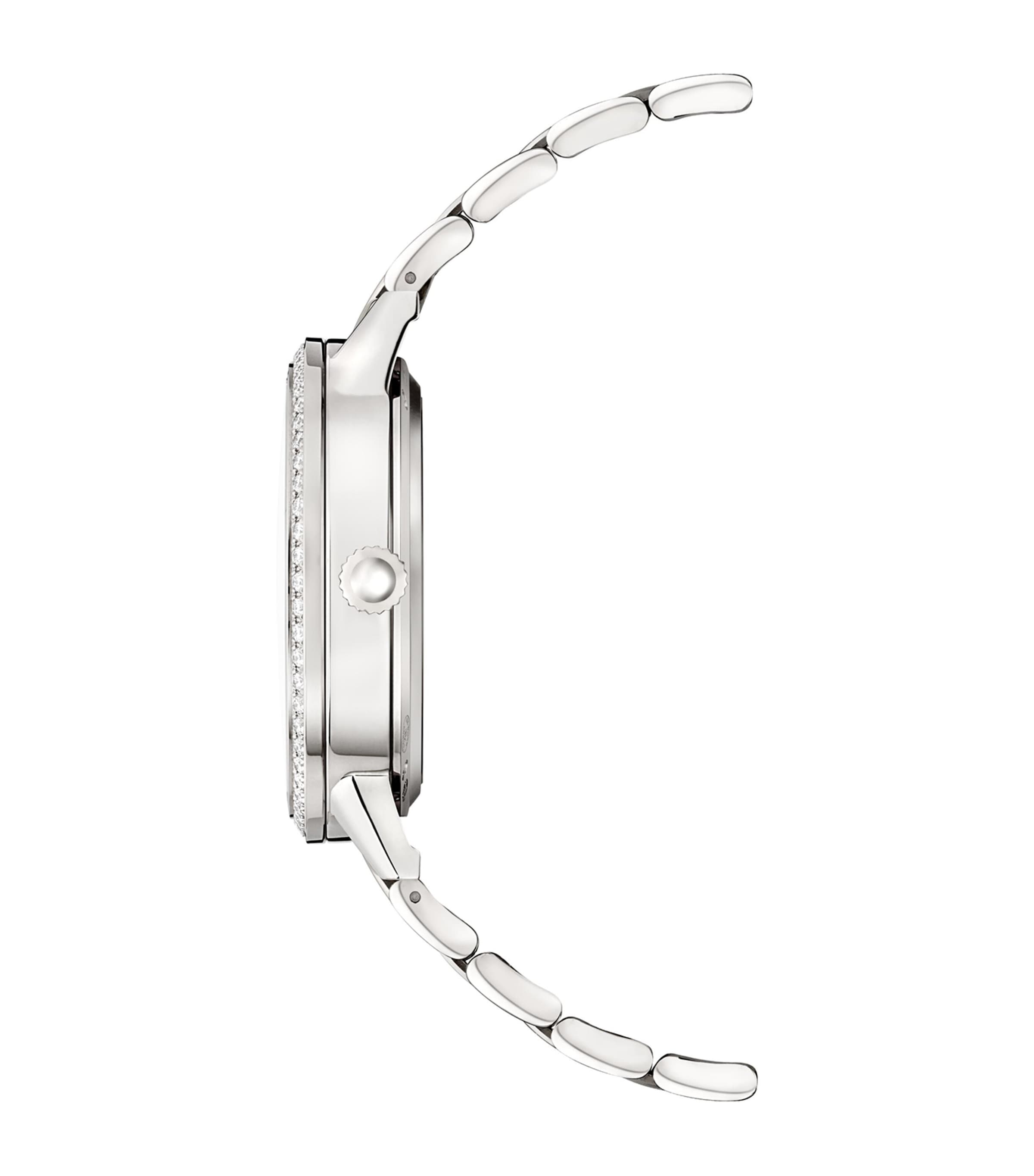 Small Stainless Steel and Diamond Rendez-Vous Night & Day Watch 29mm STAINLESS STEEL Image 3