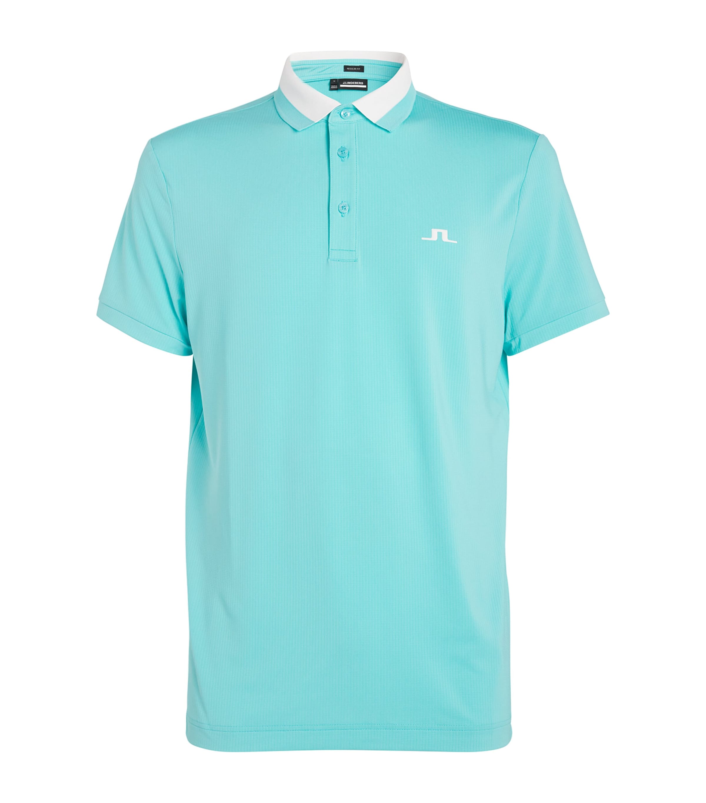 J. Lindeberg Short-sleeve Benji Polo Shirt In Blue