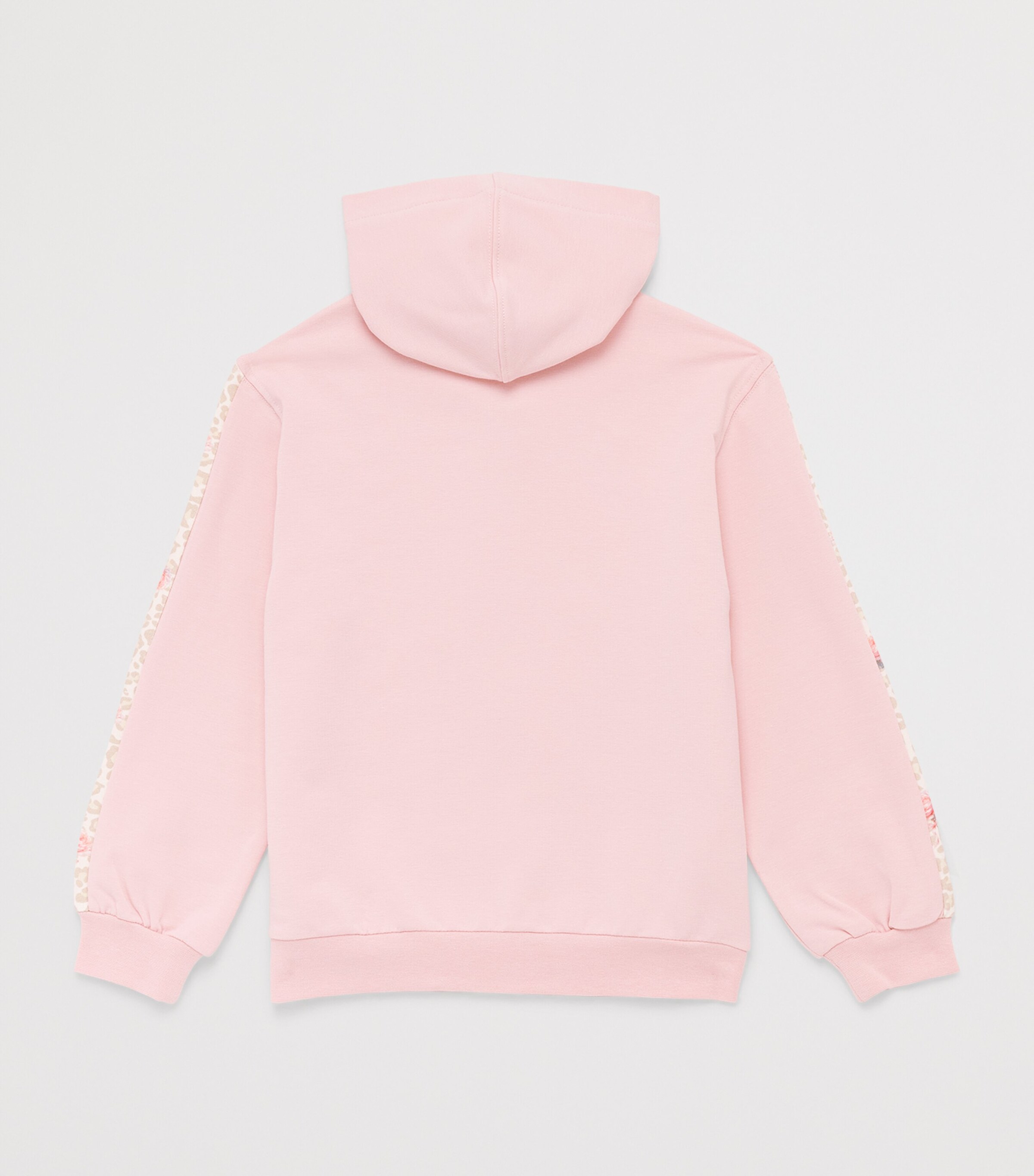Monnalisa Bow and Rose Hoodie (6 Months-6 Years) Lotus Image 2