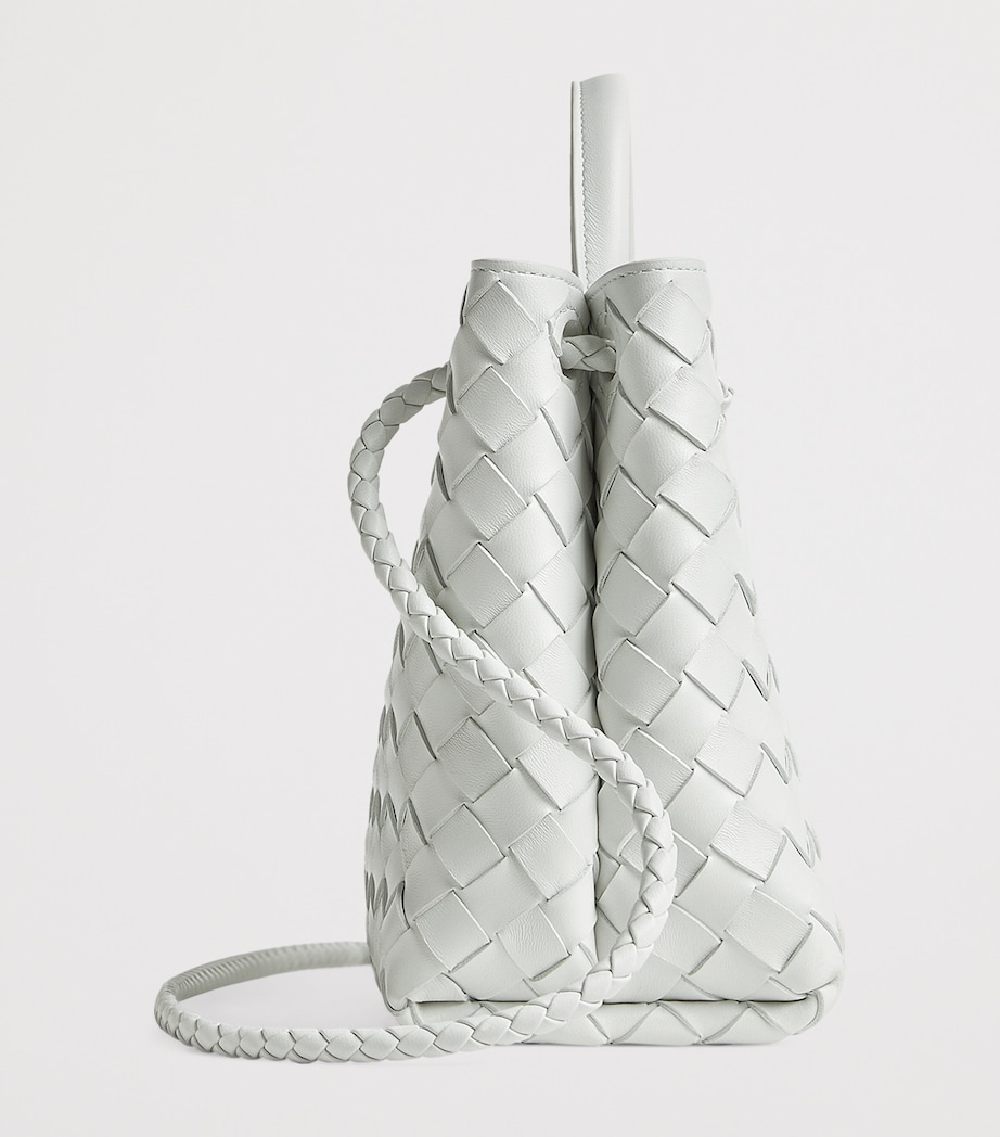 Small Intrecciato Leather Andiamo Top-Handle Bag 1951 Image 3