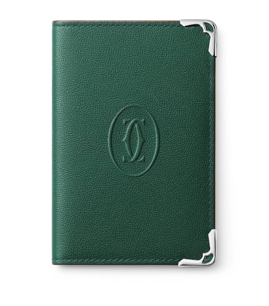 Cartier Leather Must Card Holder Green Image 1