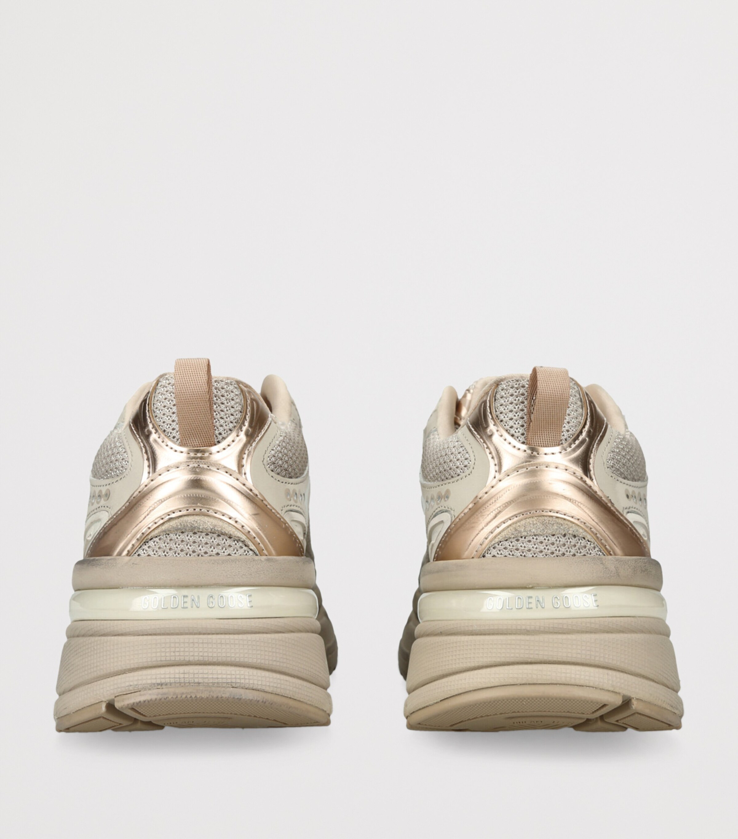 Golden Goose Light Star Sneakers Taupe Comb Image 2