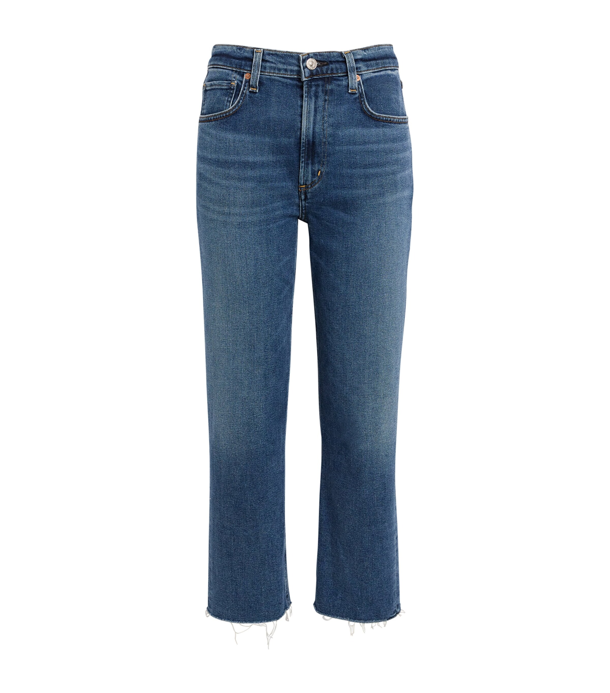 CITIZENS OF HUMANITY DAPHNE STOVEPIPE CROPPED STRAIGHT JEANS