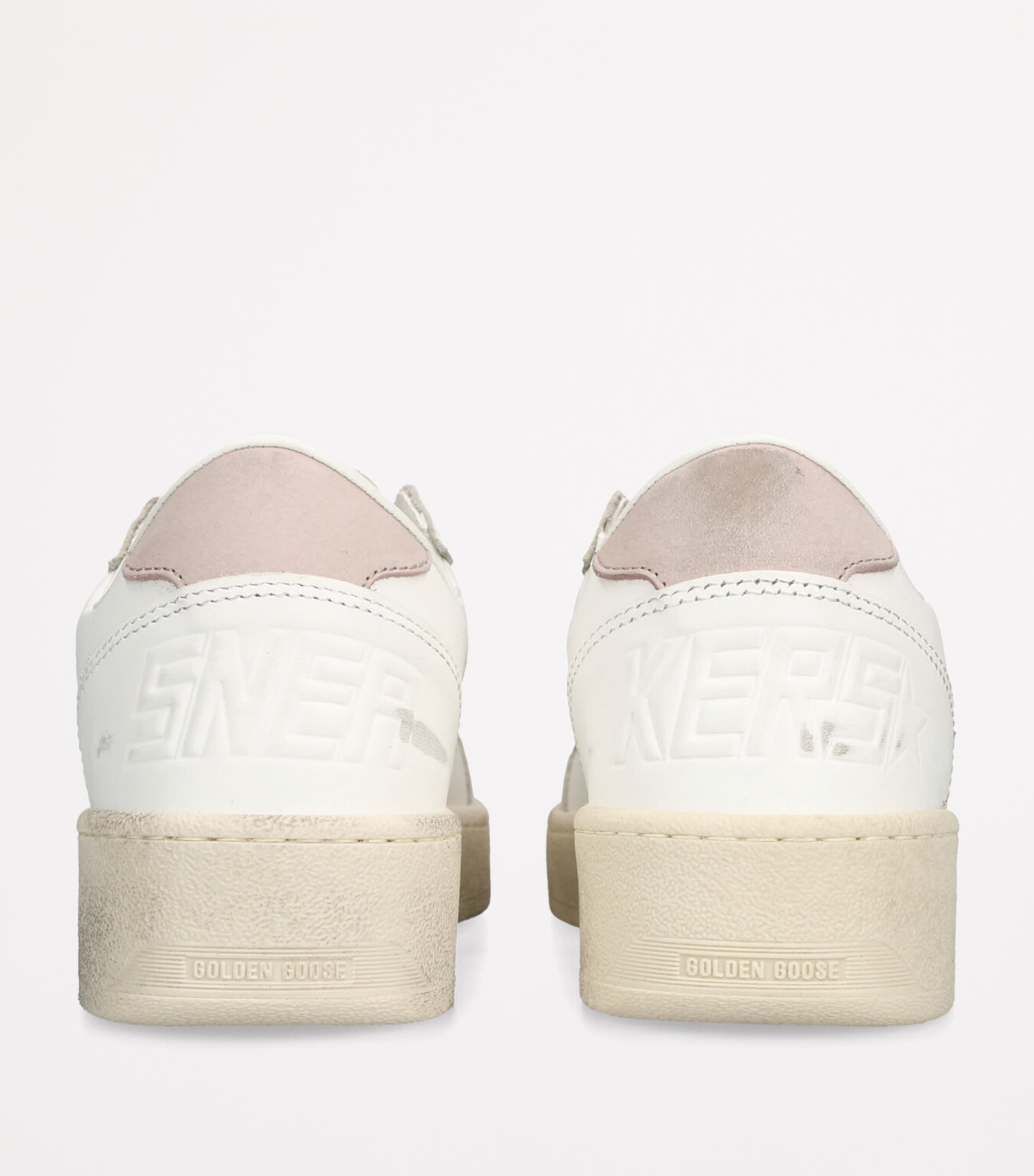 Leather Ball Star Low-Top Sneakers WHITE/COMB Image 2