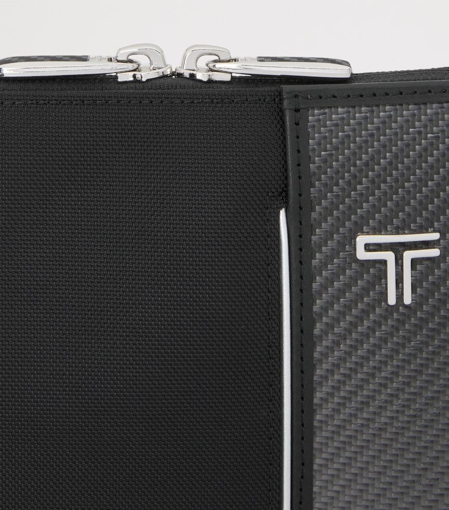 Tumi Arrivé Ronan Clutch Cross-Body Bag Black Image 5