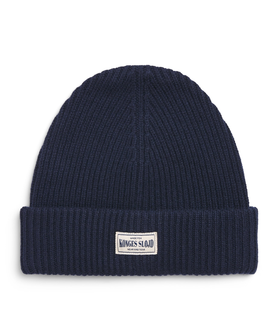 KONGES SLOJD Wool Basil Beanie Total Eclipse Image 1