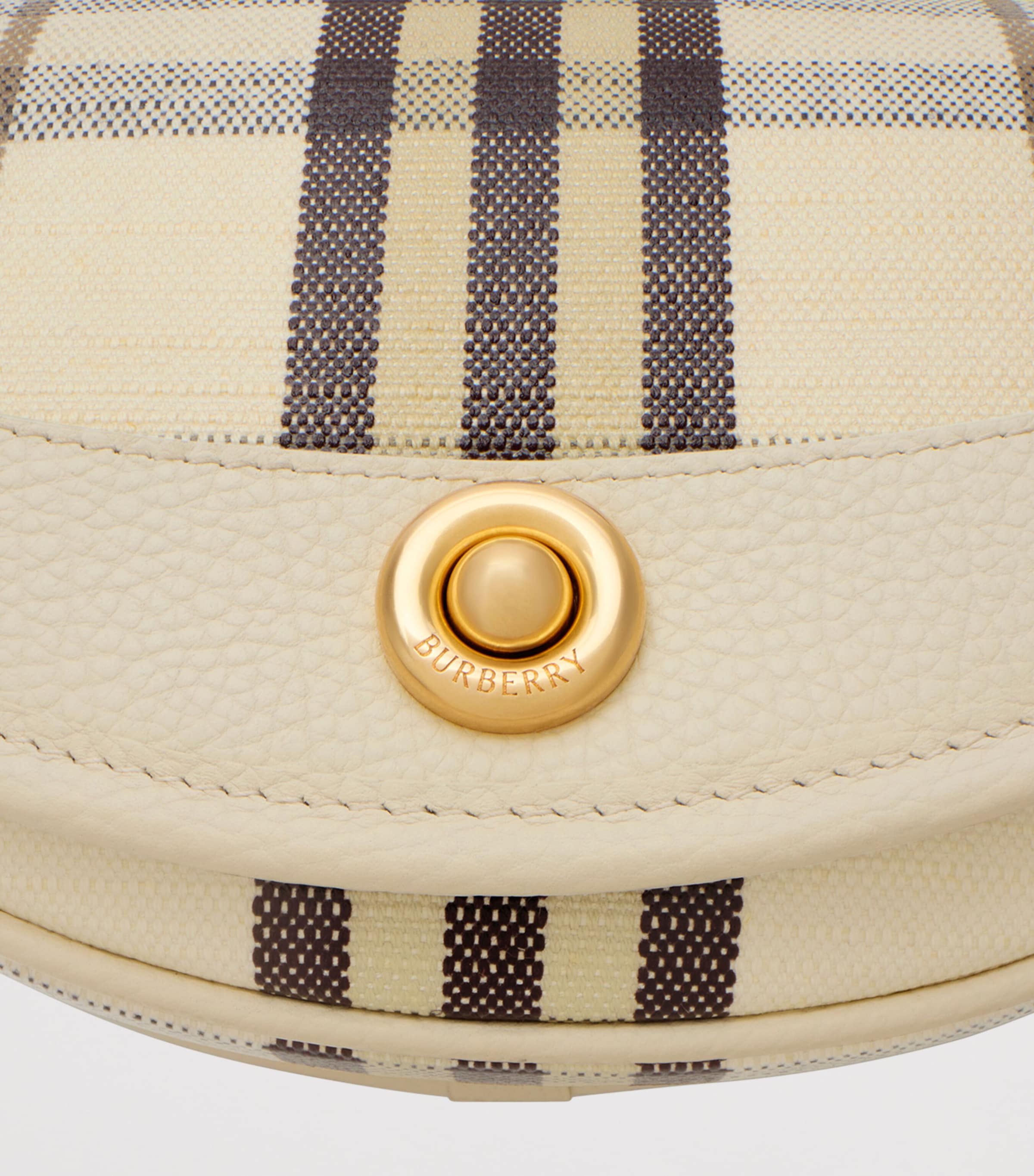 Mini Check Highlands Cross-Body Bag​ LIGHT BEIGE Image 4