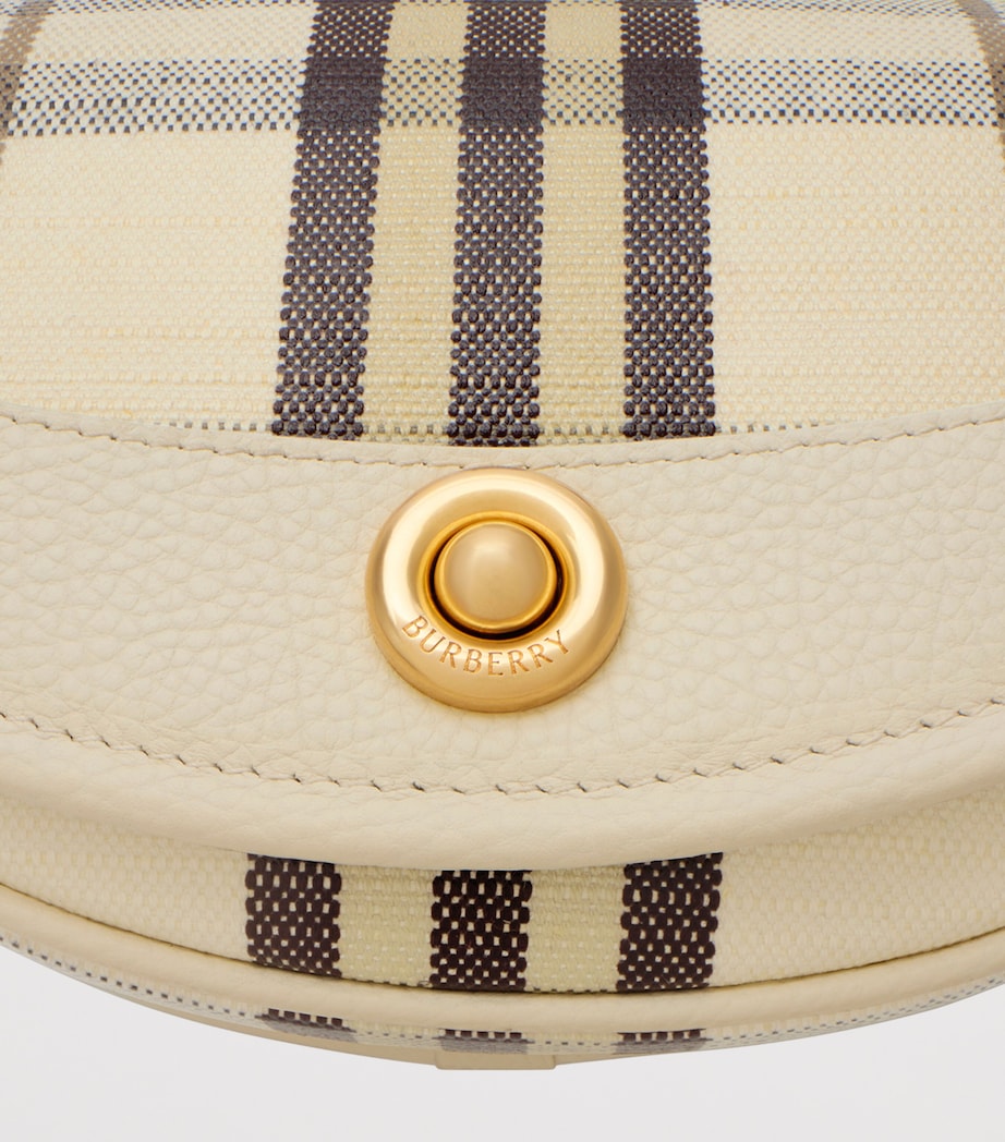 Mini Check Highlands Cross-Body Bag LIGHT BEIGE Image 4