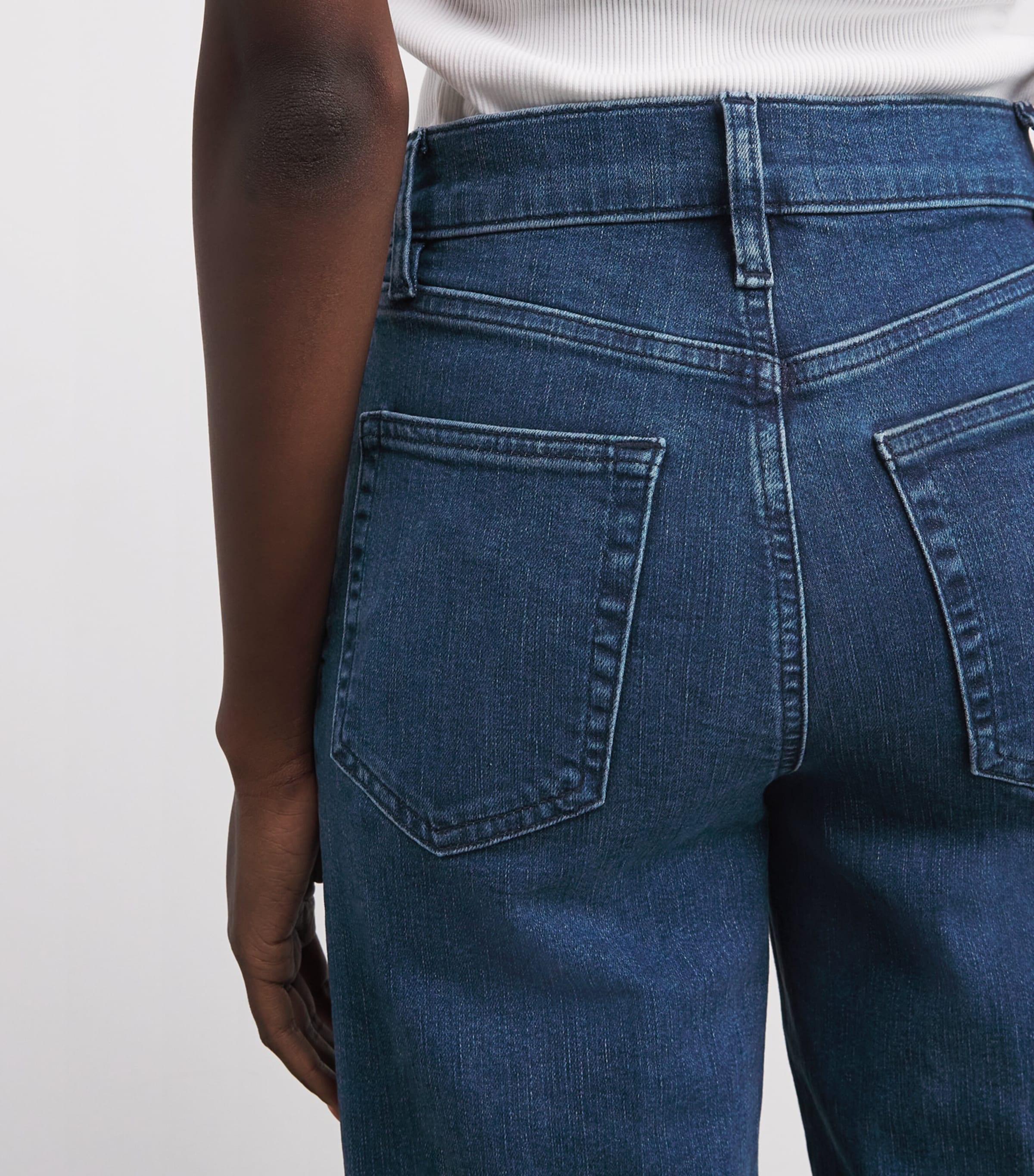 Le Slim Palazzo Bootcut Jeans LONR LONER Image 6