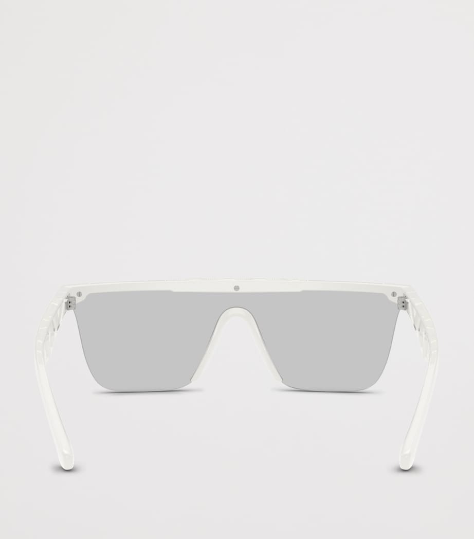 Burberry Injected BE4480D Rectangle Sunglasses White Image 4