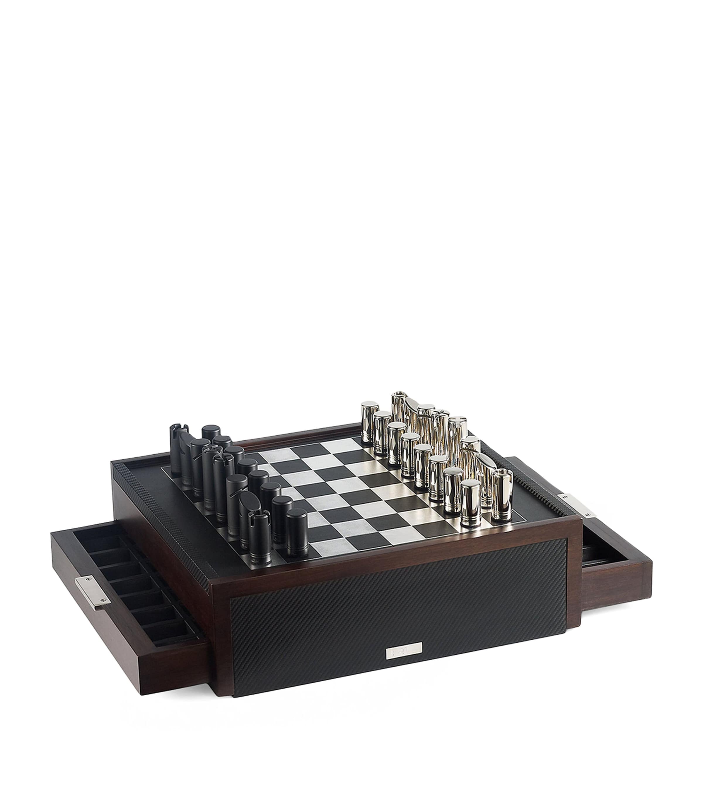 Ralph Lauren Home Sutton 5-in-1 Game Board Black Image 1
