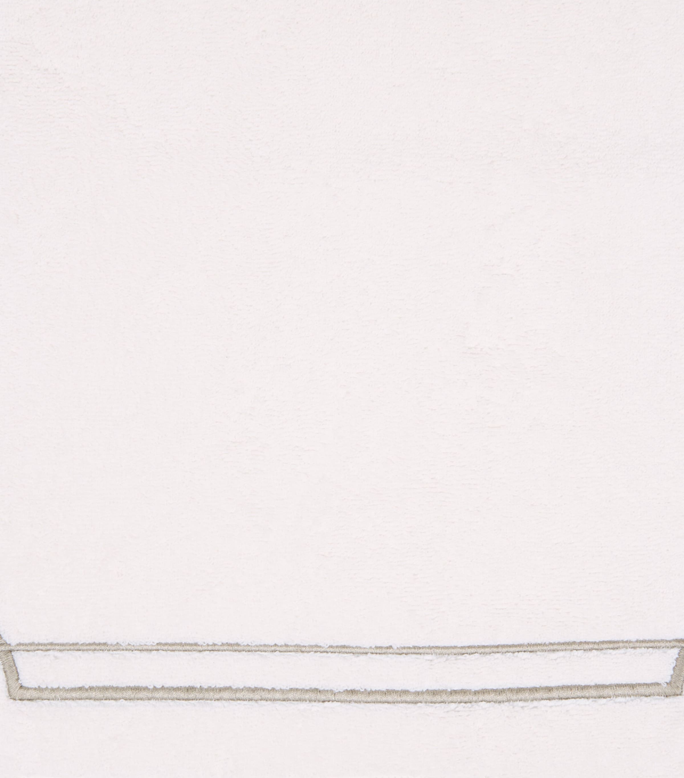 Frette Cotton Layering Embroidery Bath Sheet (100cm x 150cm) Milk/savage B Image 6