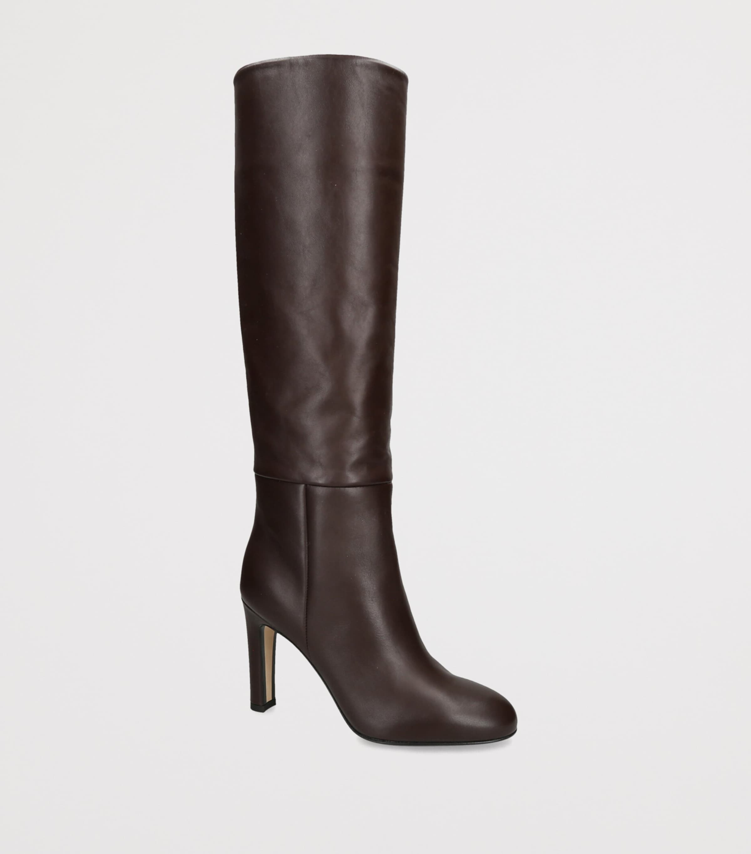 Alevì Leather Auryn Knee-High Boots 95 Dark Brown Image 2