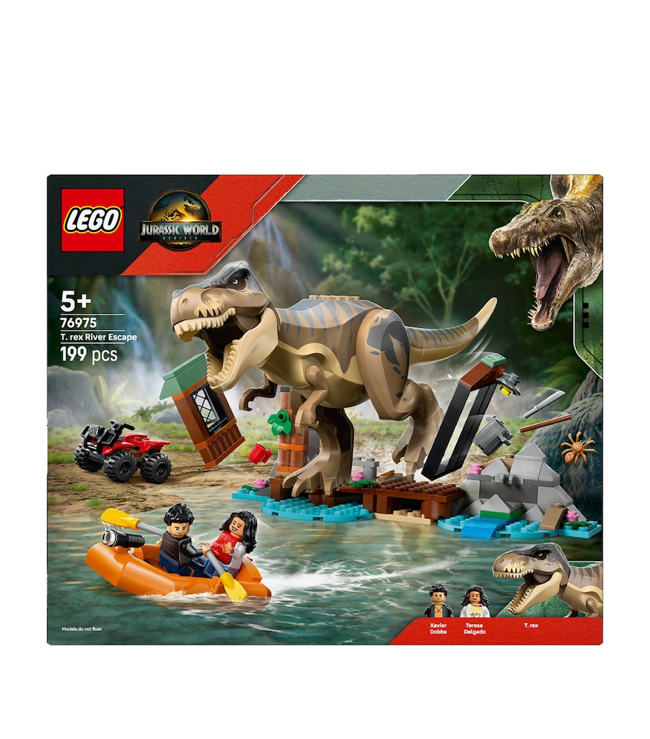 Jurassic World T. rex River Escape 76975 MULTI Image 4