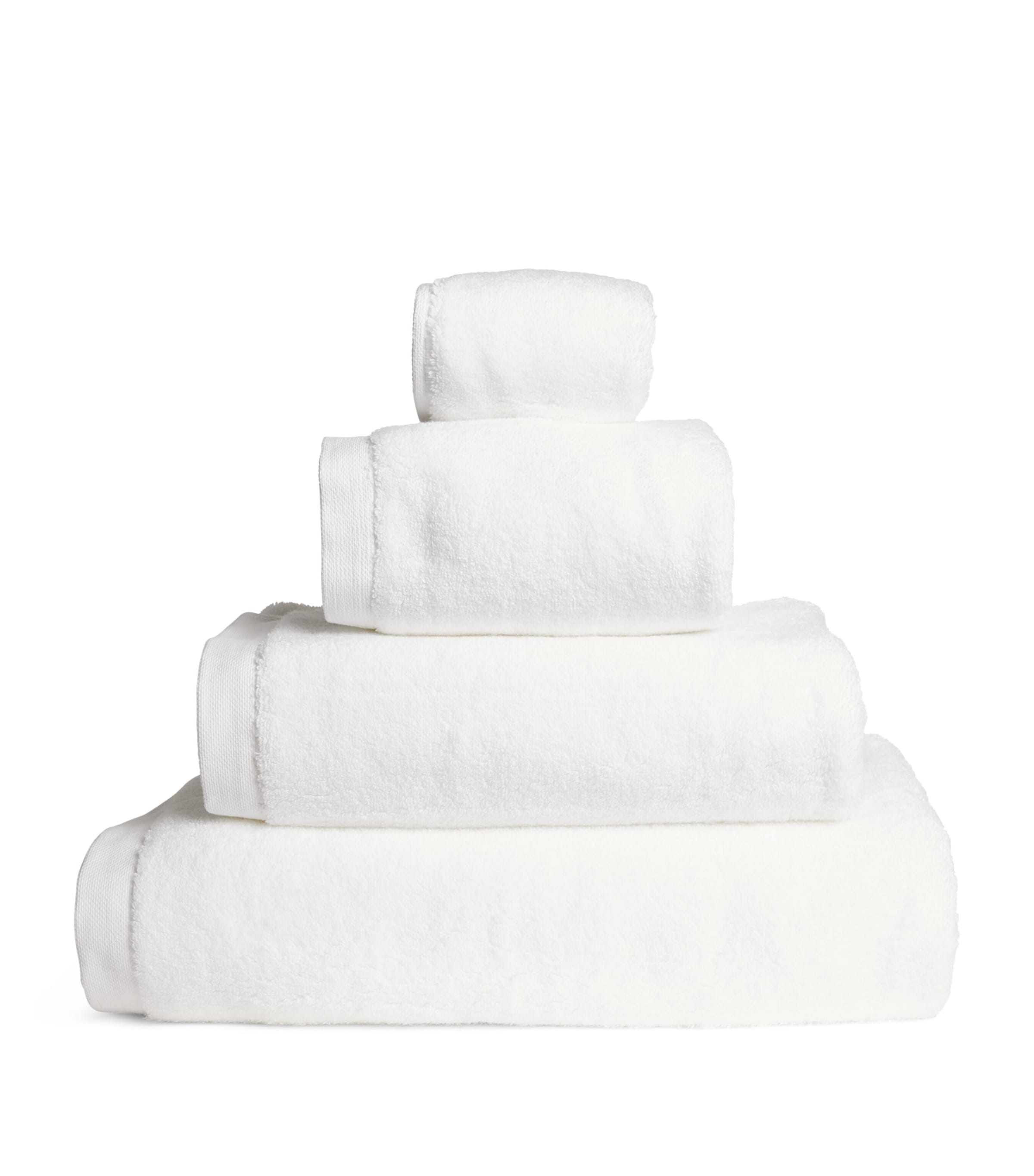 Hamam Olympia Face Cloth In White