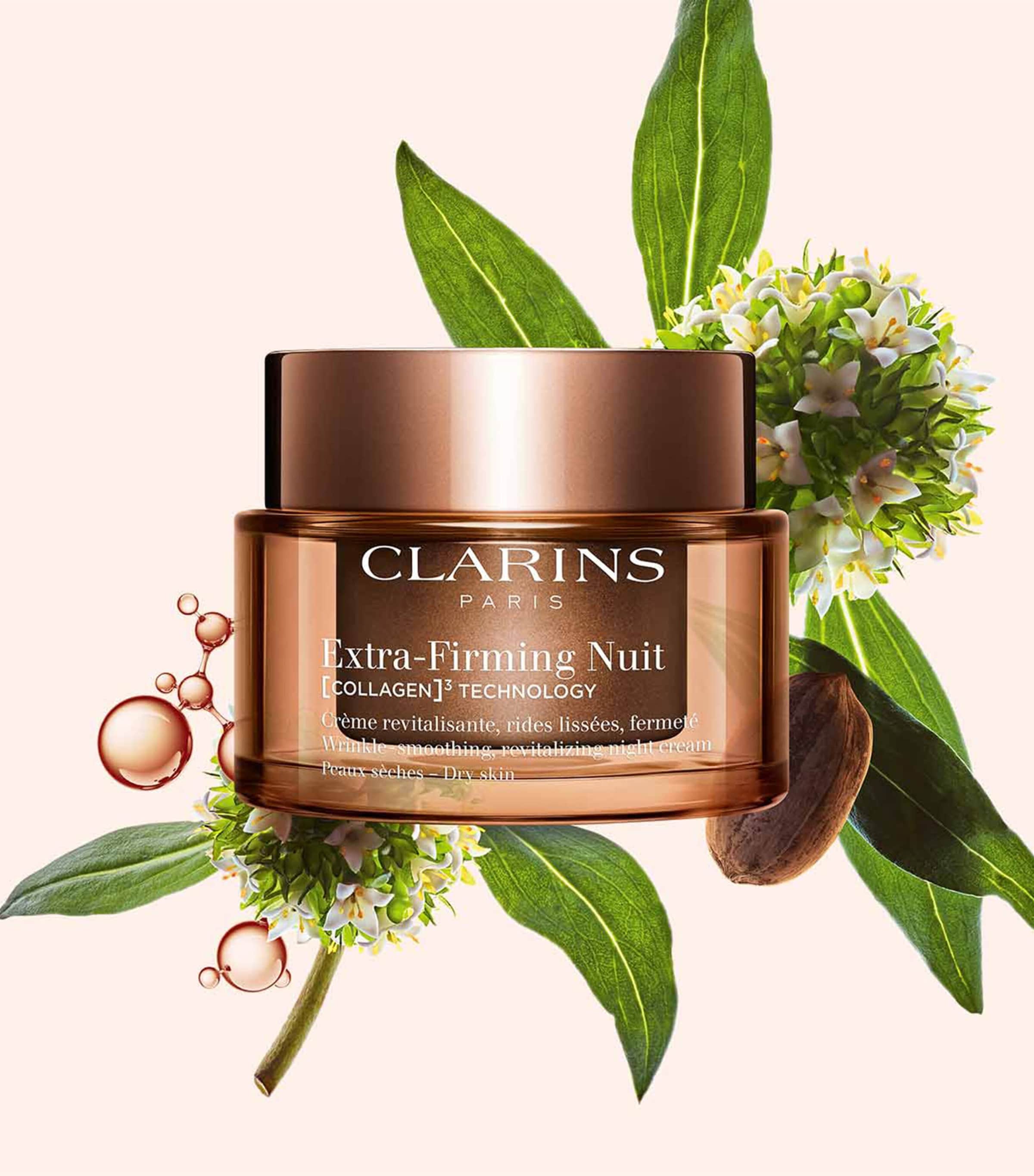 Clarins Extra-Firming Night Cream - Dry Skin (50ml) Image 2