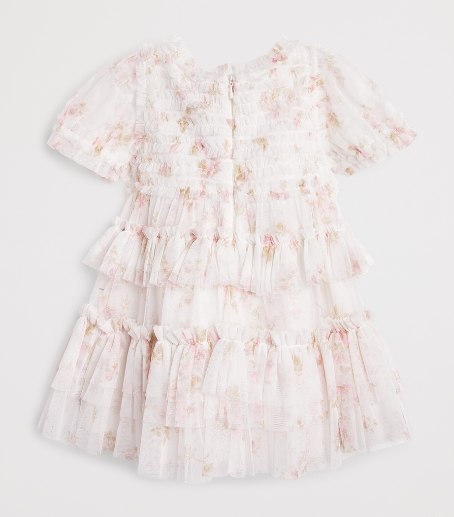 Magnolia Ditsy Amara Dress (3-24 Months) MSLMOONSHINE/SEASHEL Image 2