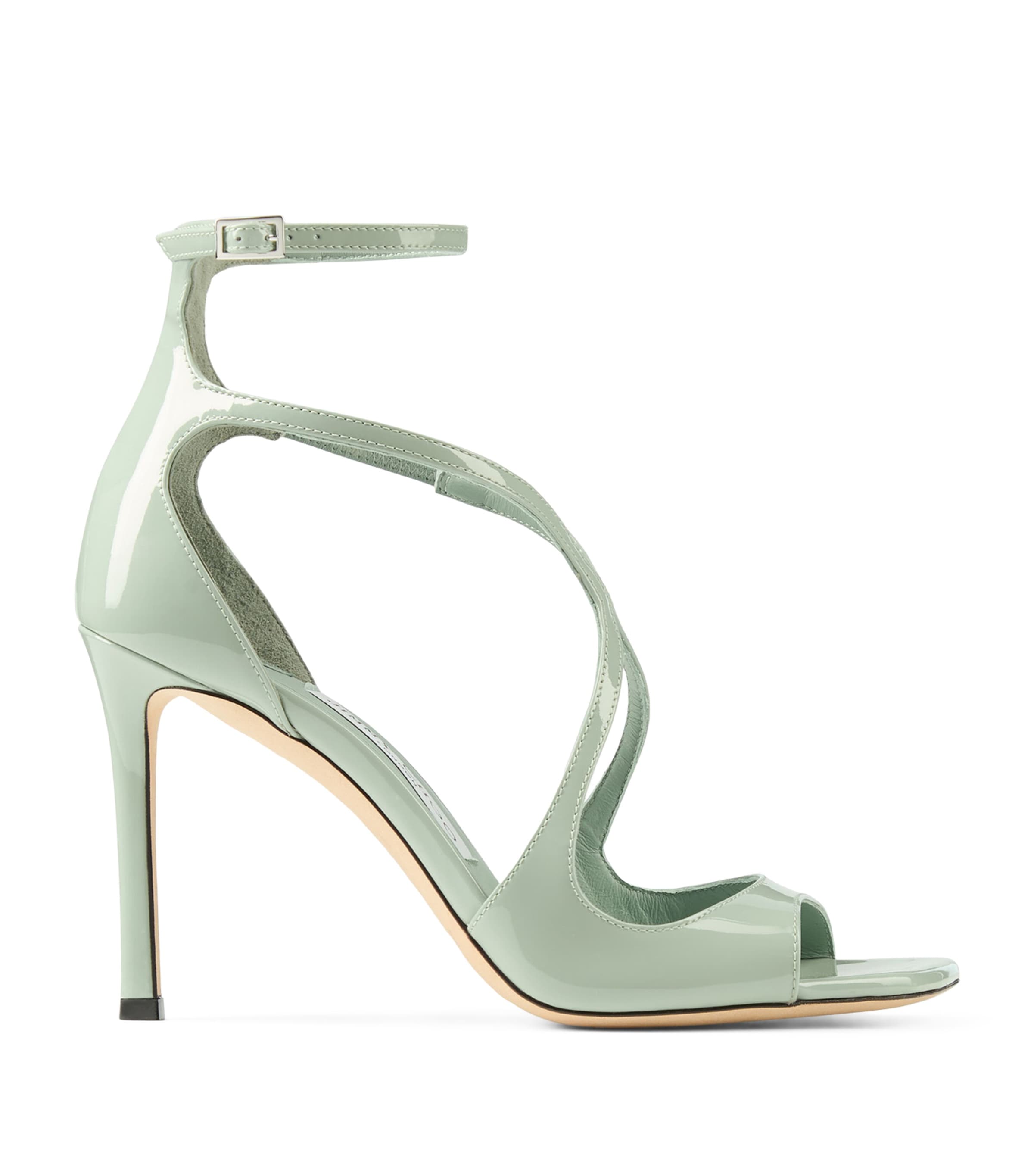 Azia 95 Patent Leather Sandals VERDE Image 1