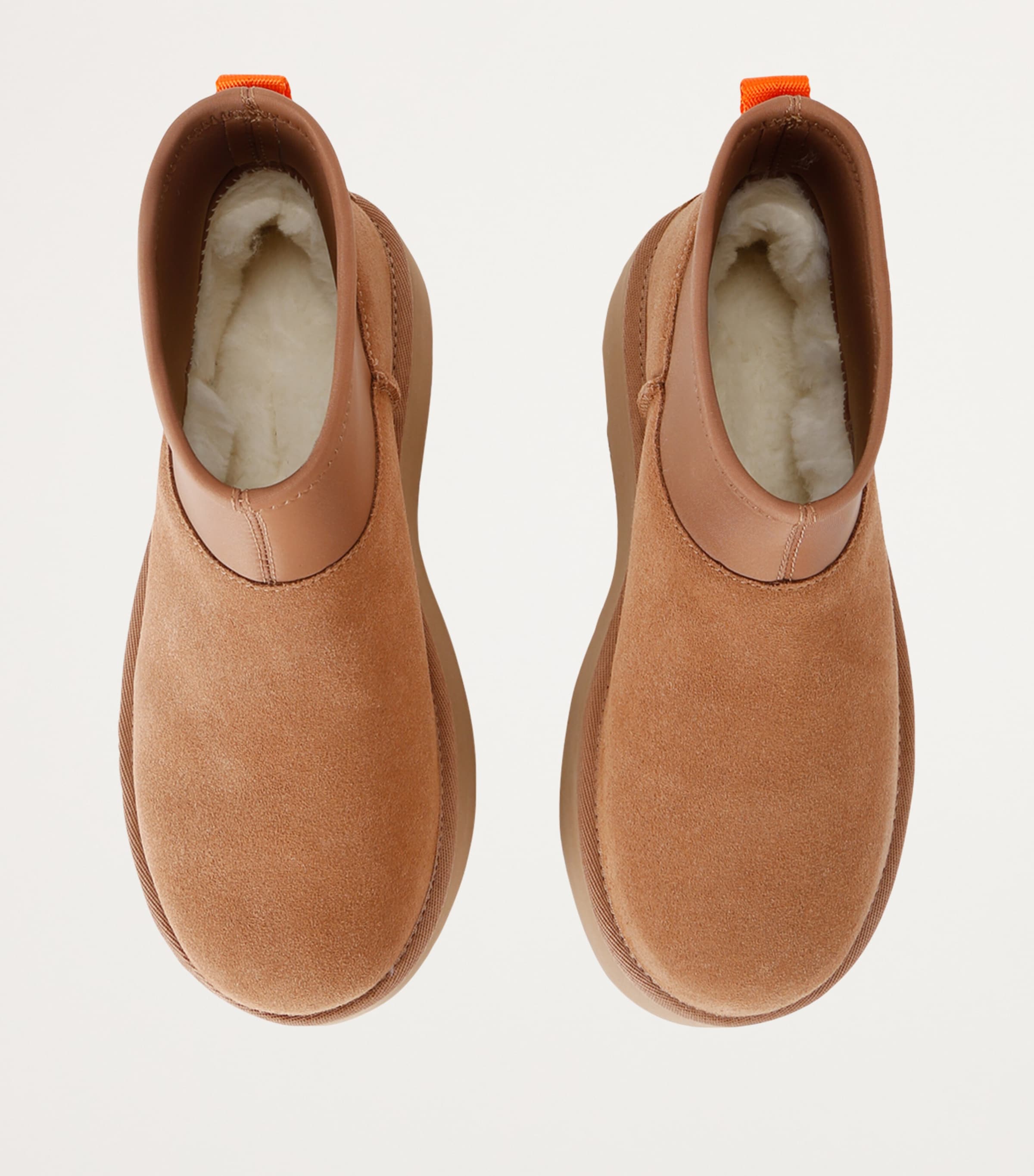 Classic Mini Dipper Platform Boots 50 TAN Image 4