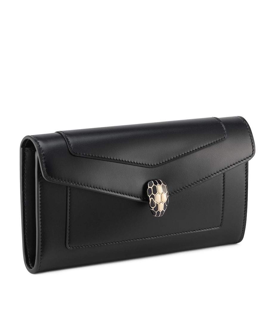 Long Serpenti Forever Wallet BLACK Image 1