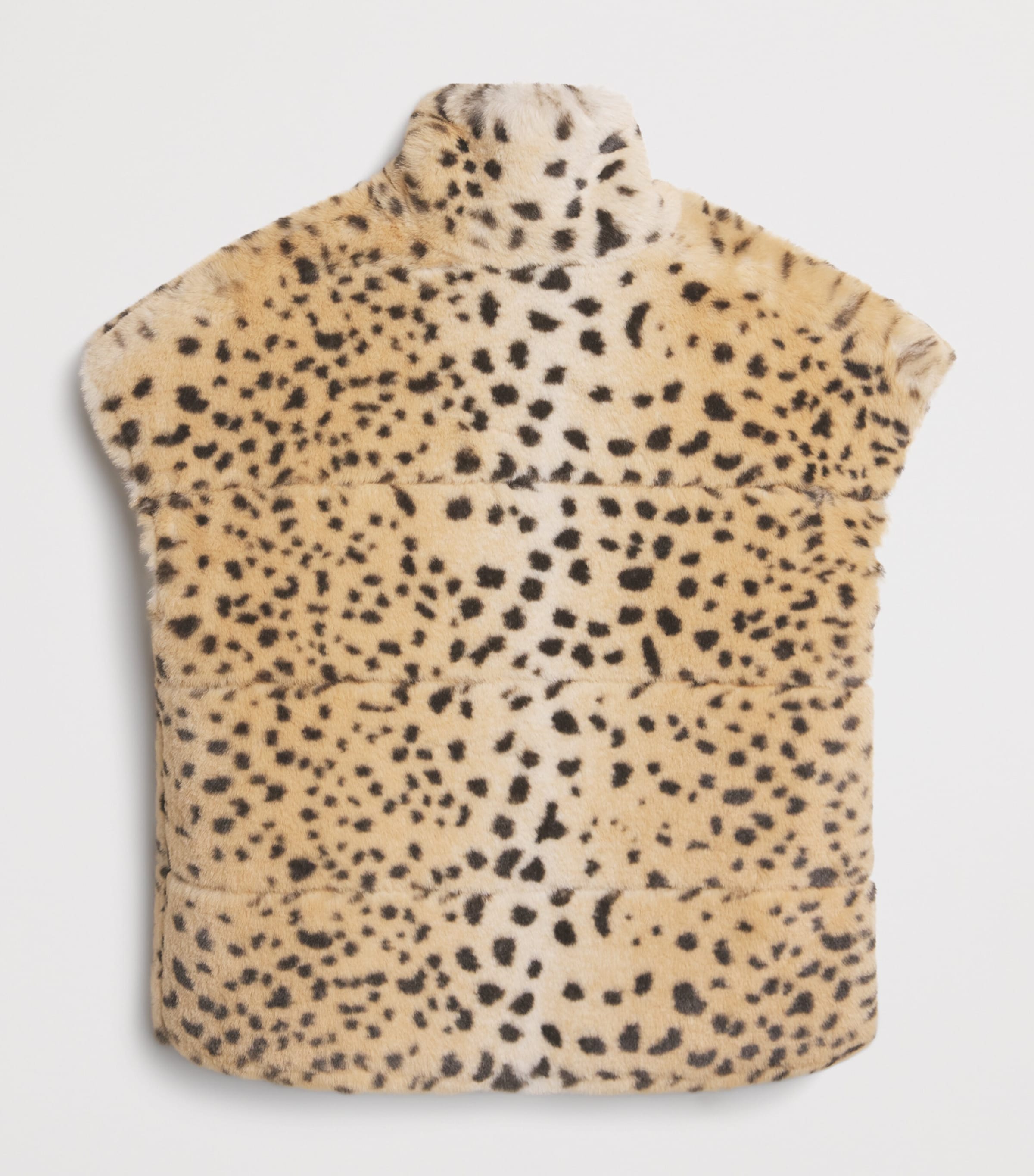 Cheetah Print Gilet (4-12+ Years) OFFWHITE Image 2